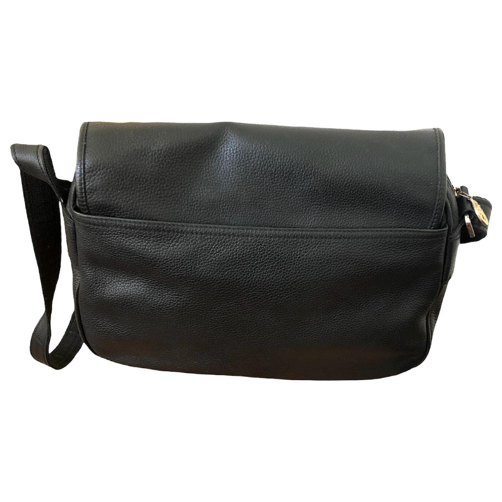 Longchamp Handbags Black Leather Nylon ref.510469 - Joli Closet