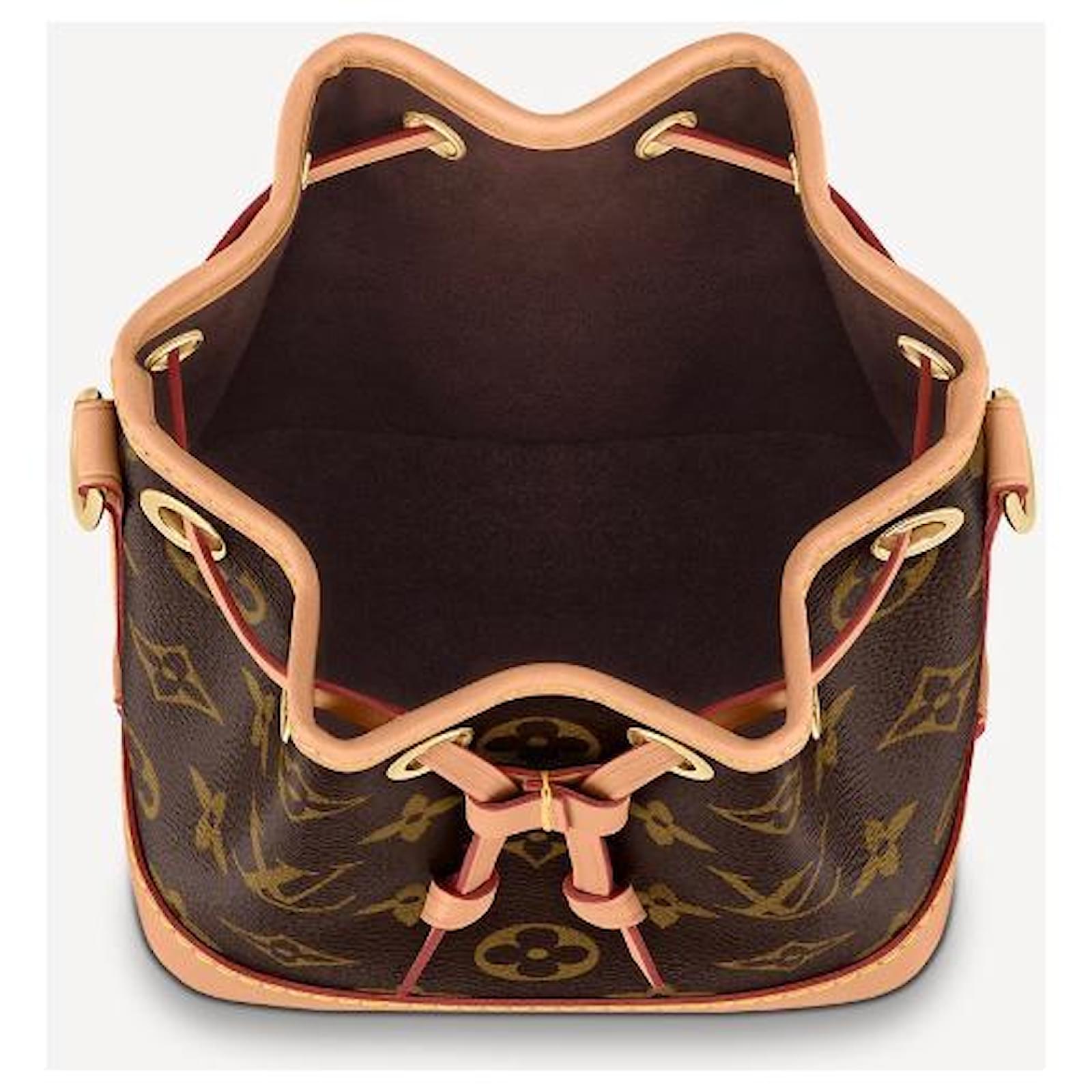 Louis Vuitton nano Noe Brown Leather ref.440337 - Joli Closet