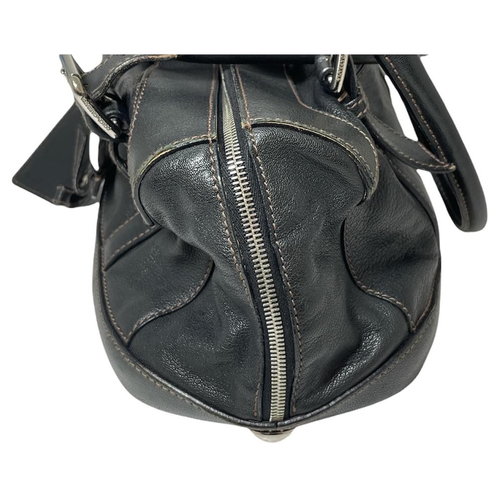 DOLCE & GABBANA Handbag Bag Bag Logo Ring Ladies Black
