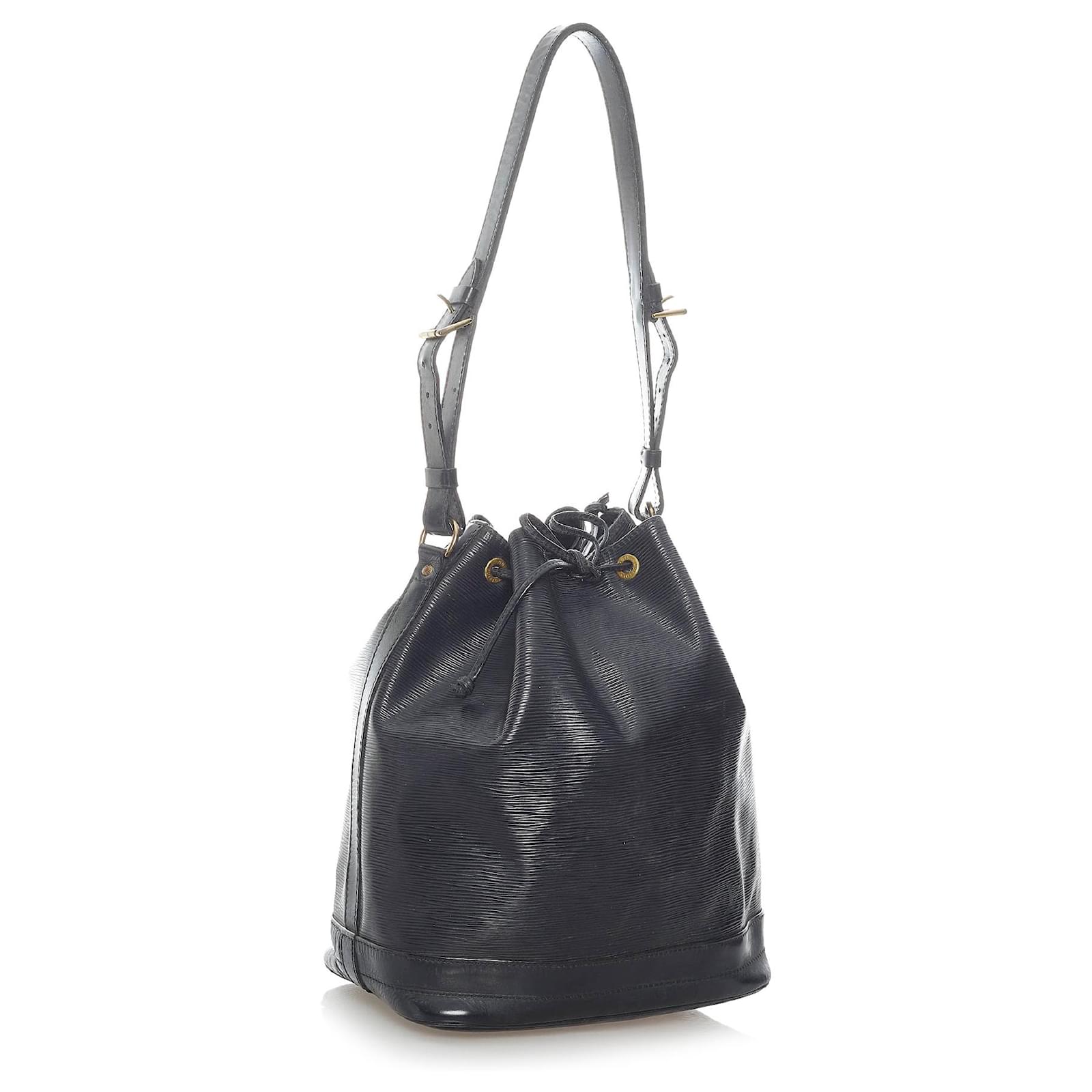 Louis Vuitton Black Epi Noe Leather ref.540302 - Joli Closet