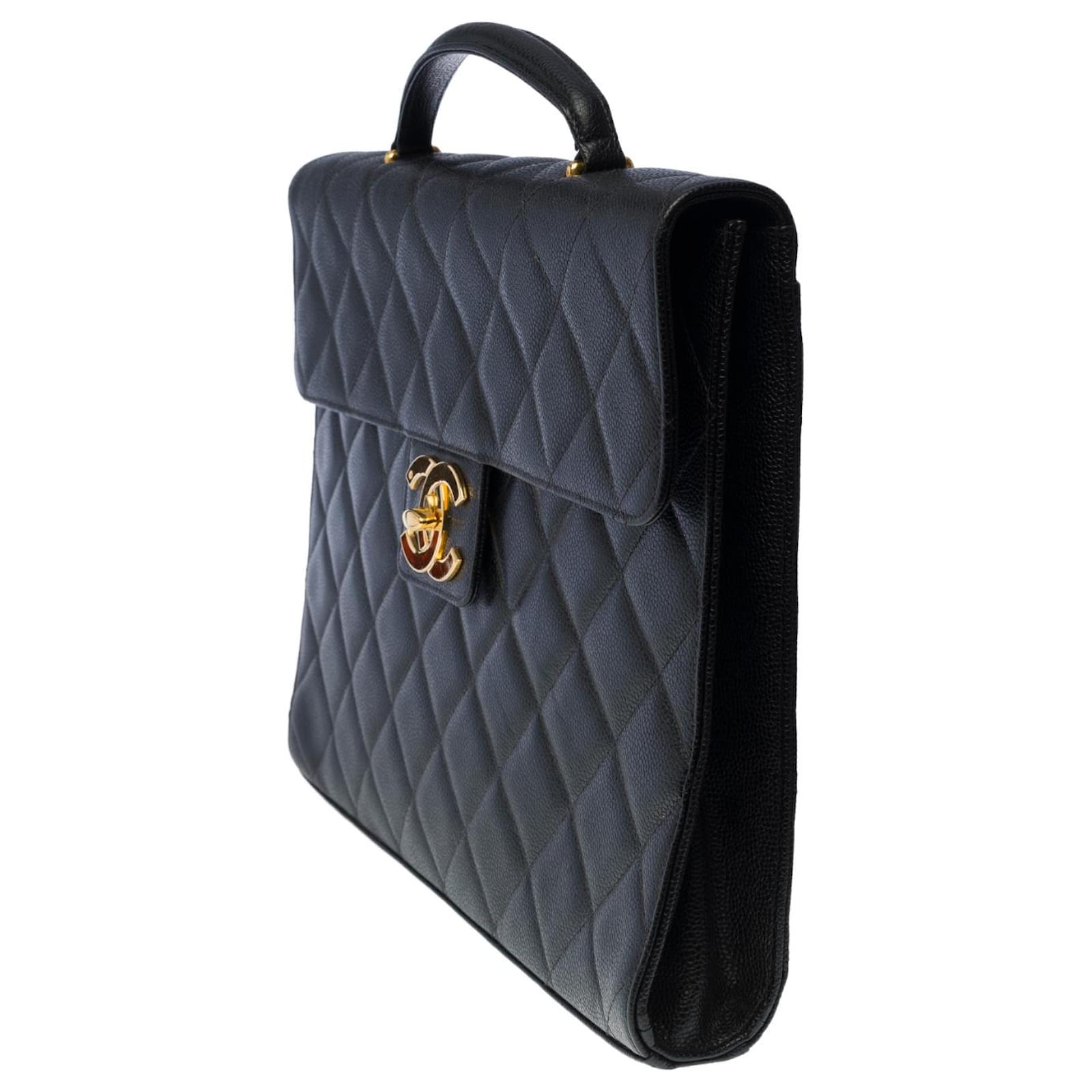 Chanel Black Quilted Caviar Small Coco Top Handle Flap Bag Gold Hardware, 2020  Available For Immediate Sale At Sotheby's