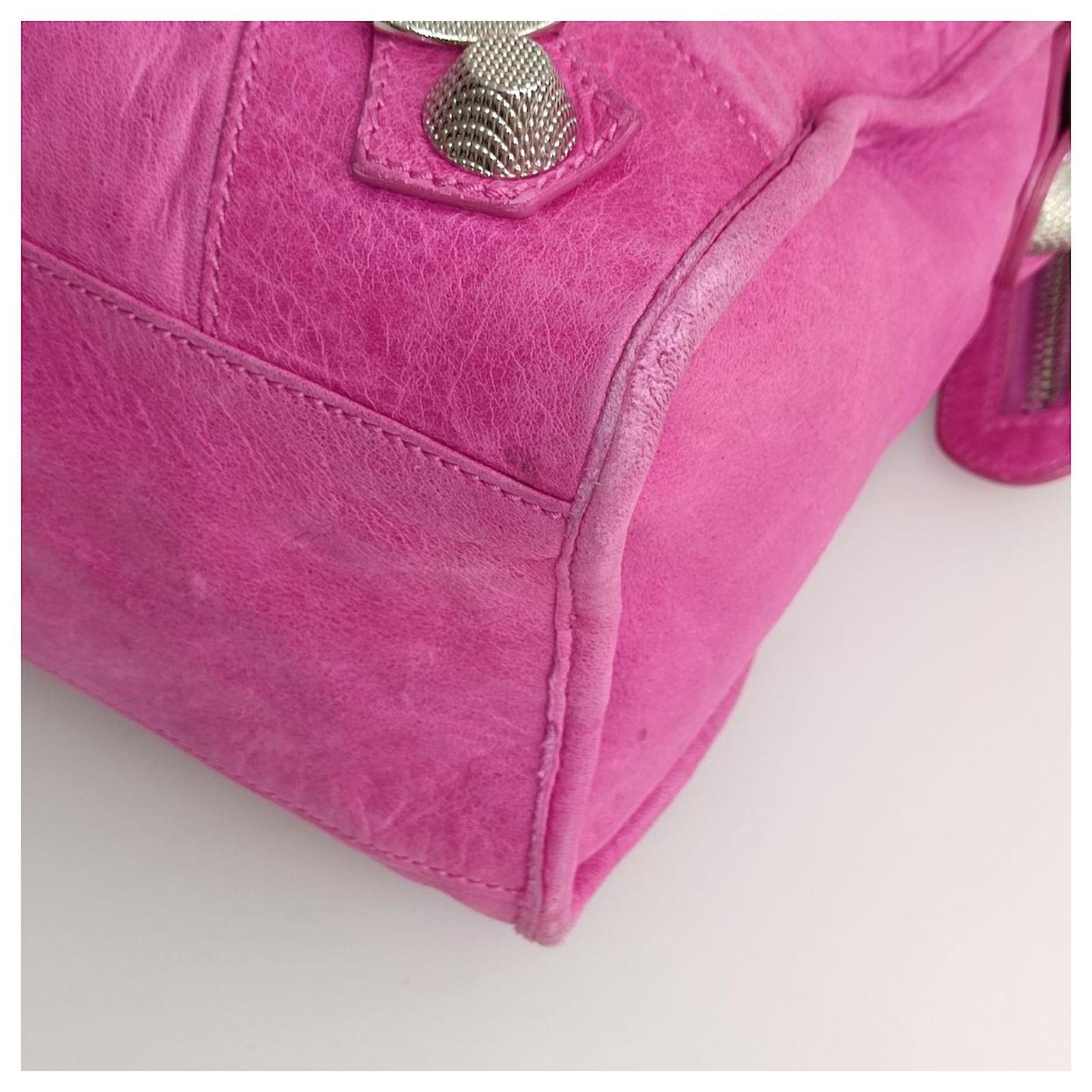 Balenciaga Every Day Bag in Leather Fuschia ref.783430 - Joli Closet