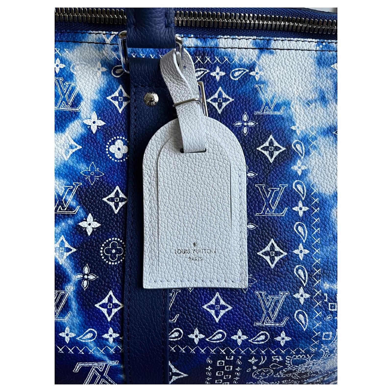 Louis Vuitton LV Bumbag bandana new Blue Leather ref.538170 - Joli Closet