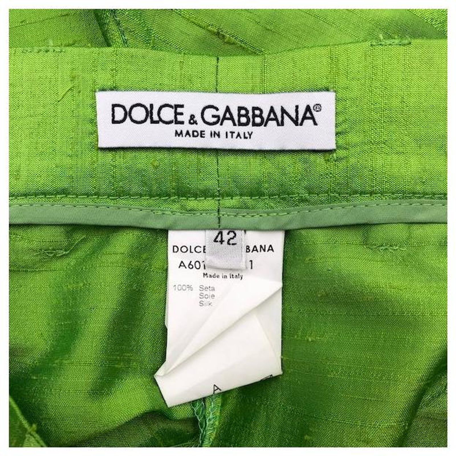 Jean DOLCE & GABBANA Slim Gris - Taille 30/38 - Occasion En Très Bon état