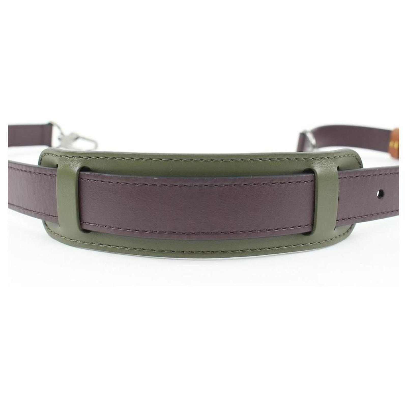 Louis Vuitton Virgil Abloh Purple Green Patchwork Bandouliere Shoulder Strap  Leather ref.542196 - Joli Closet
