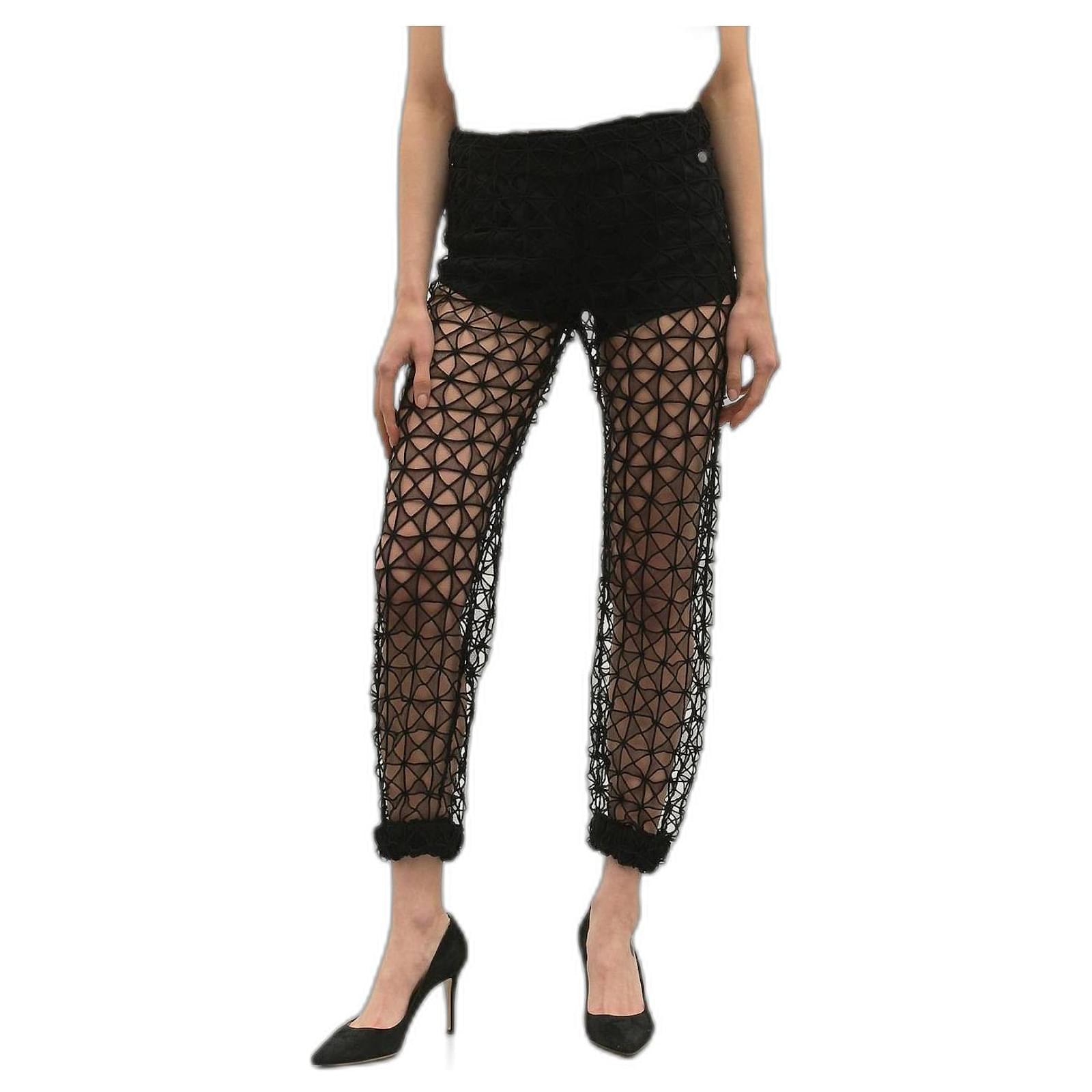 Pantalon Chanel noir main image 0