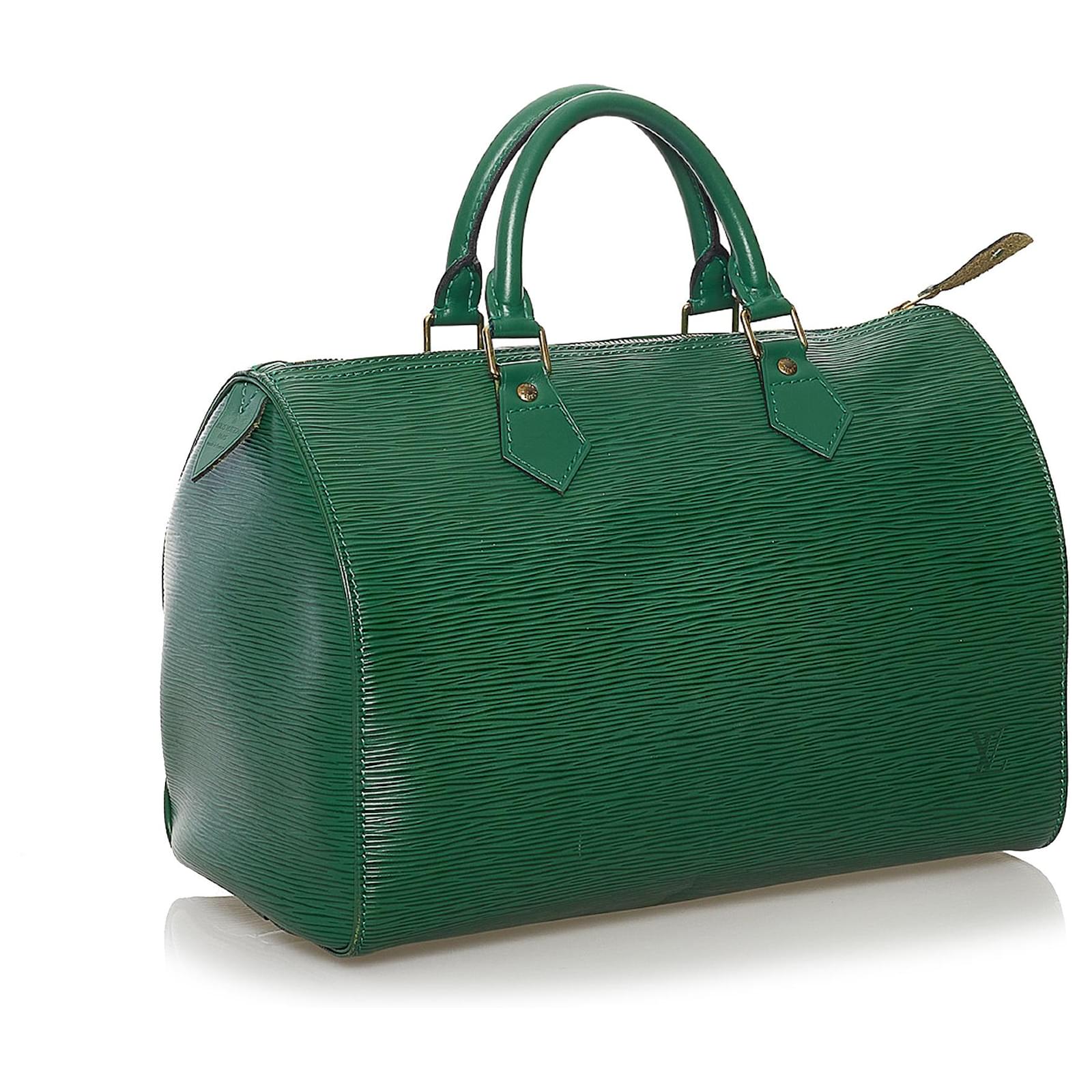 Louis Vuitton Speedy Handbag Epi Leather 30 Green 2439693