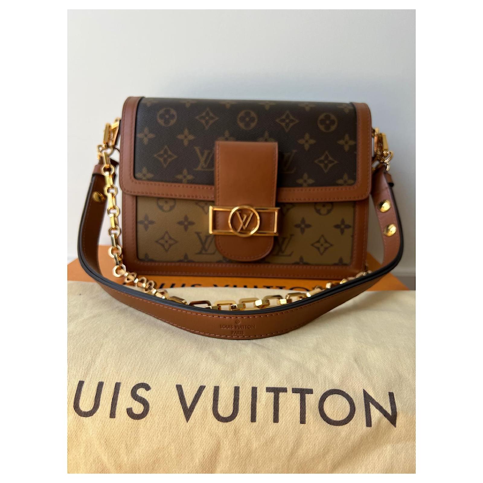 Louis Vuitton Handbag Lv Dauphine Lock Monogram 144 (J1382) - KDB