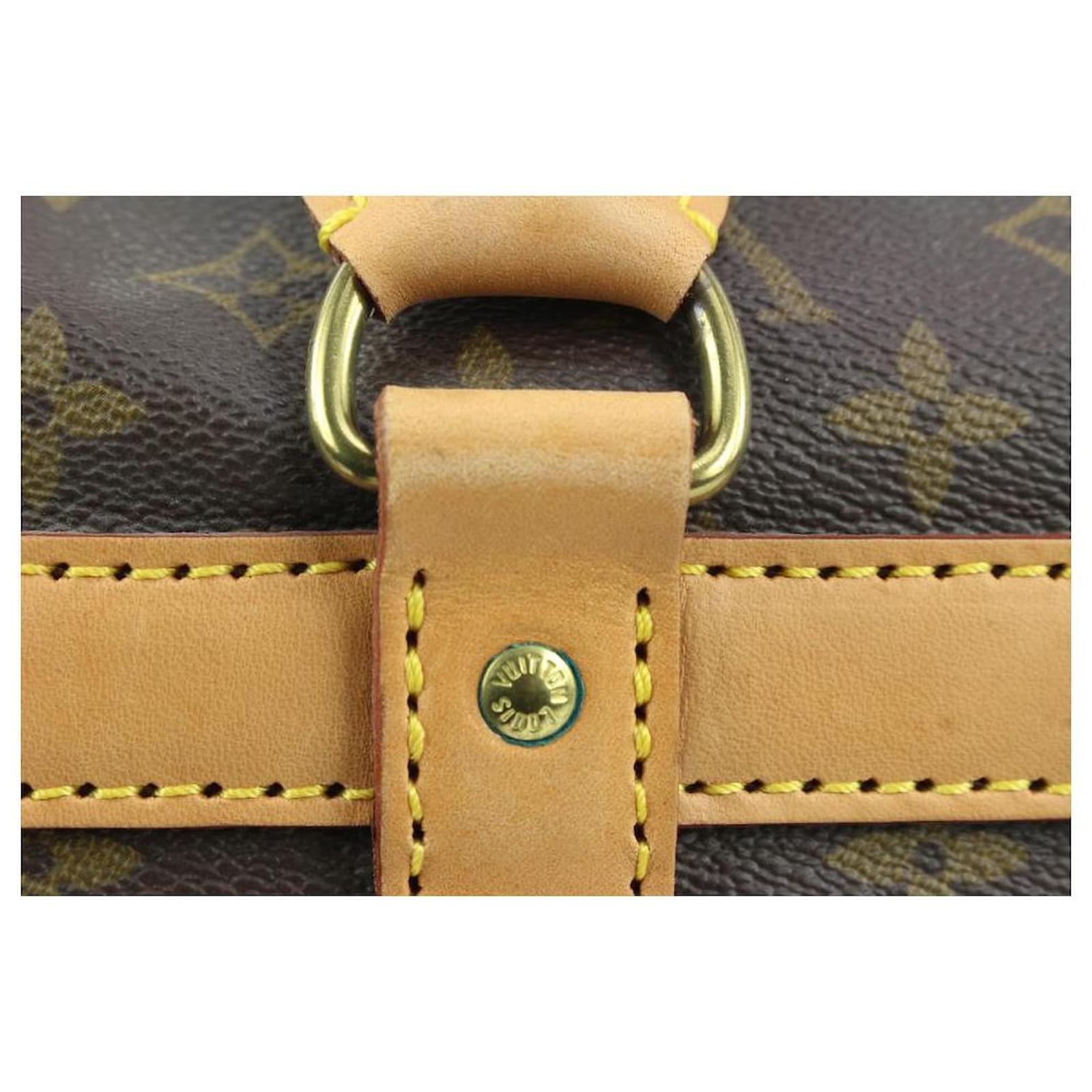 Louis Vuitton Monogram Sac Chien 40 Pet Carrier Dog Bag Leather ref.542807  - Joli Closet