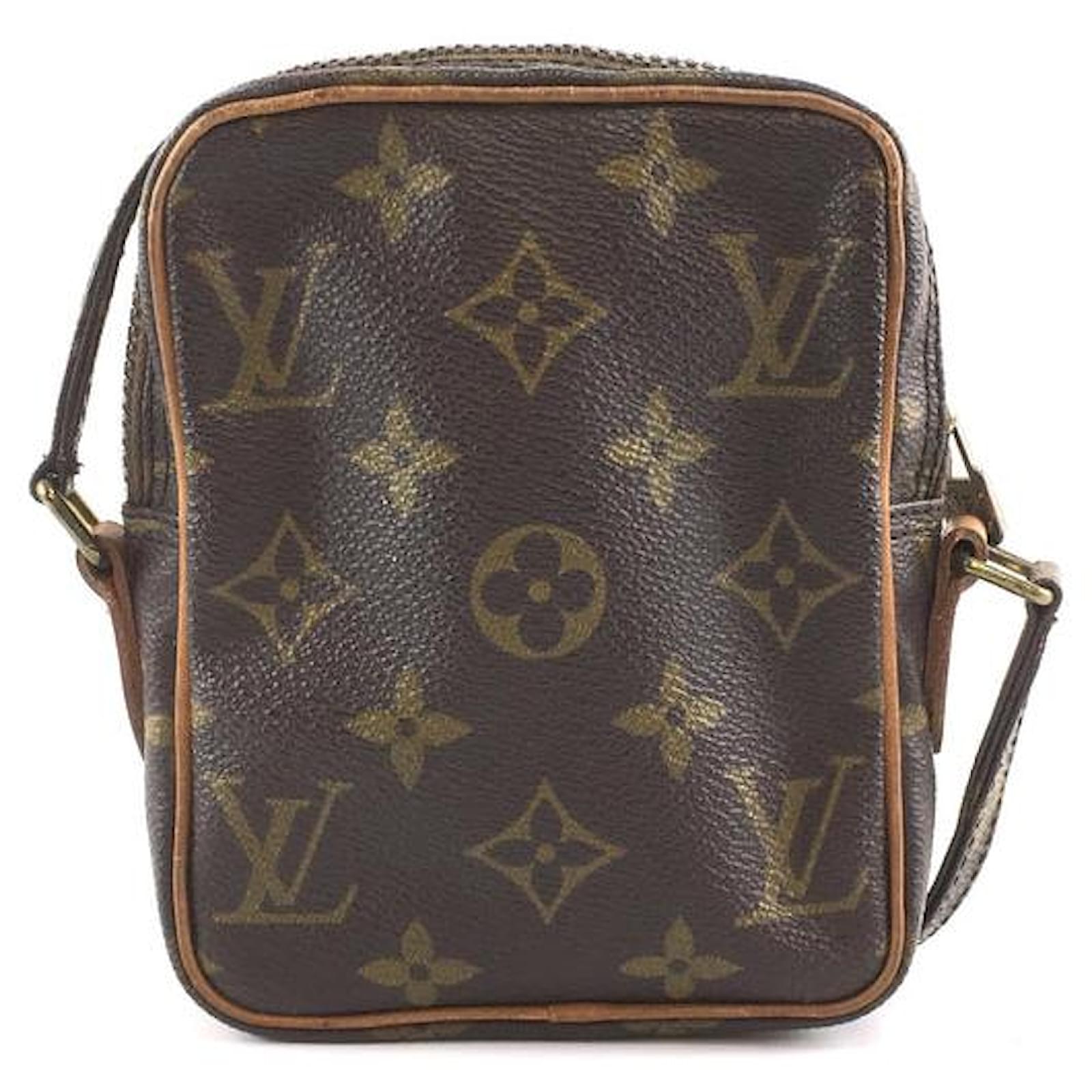 Louis Vuitton Messenger Micro Mini Monogram Canvas Brown Leather ref.543781  - Joli Closet