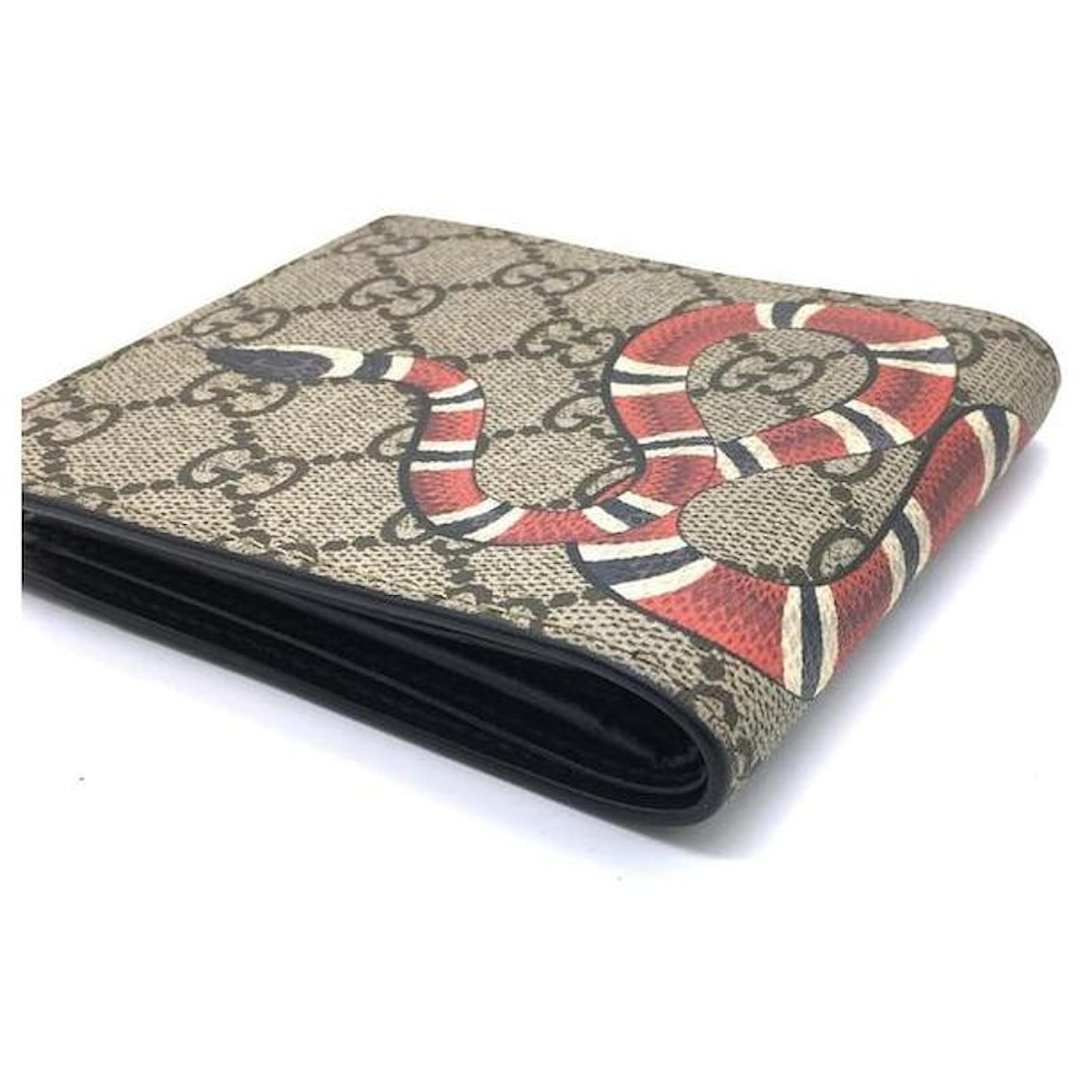 Men's Gucci Snake Wallet