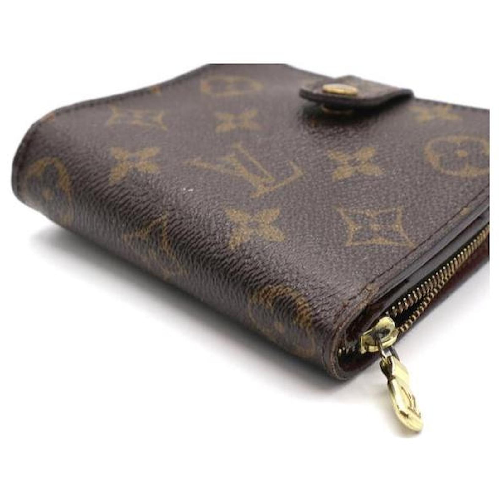 Louis Vuitton Monogram Bifold Card Bill Wallet Brown Leather ref.543815 -  Joli Closet