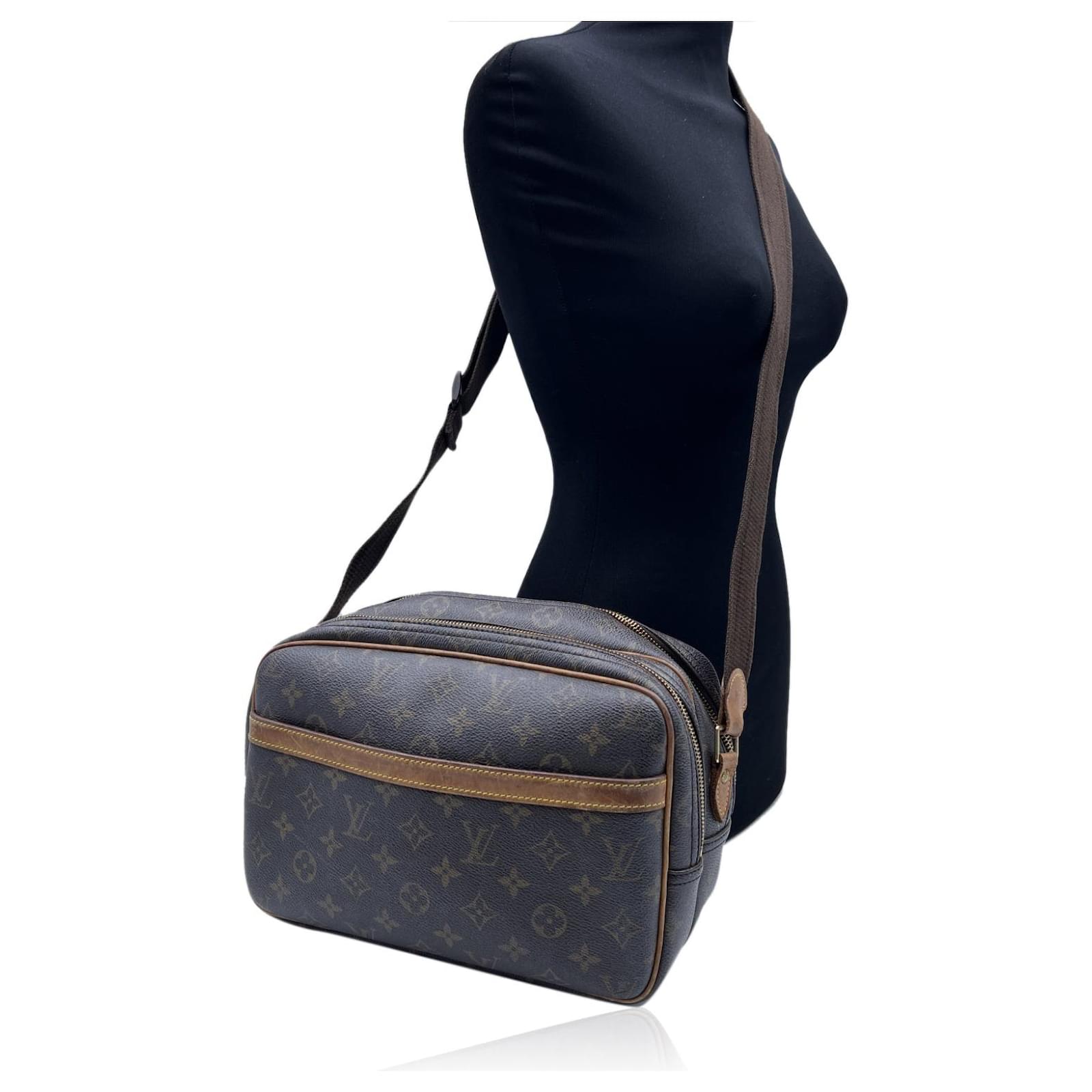 Louis Vuitton Monogram Canvas Reporter PM Messenger Crossbody Bag Brown  Cloth ref.544103 - Joli Closet