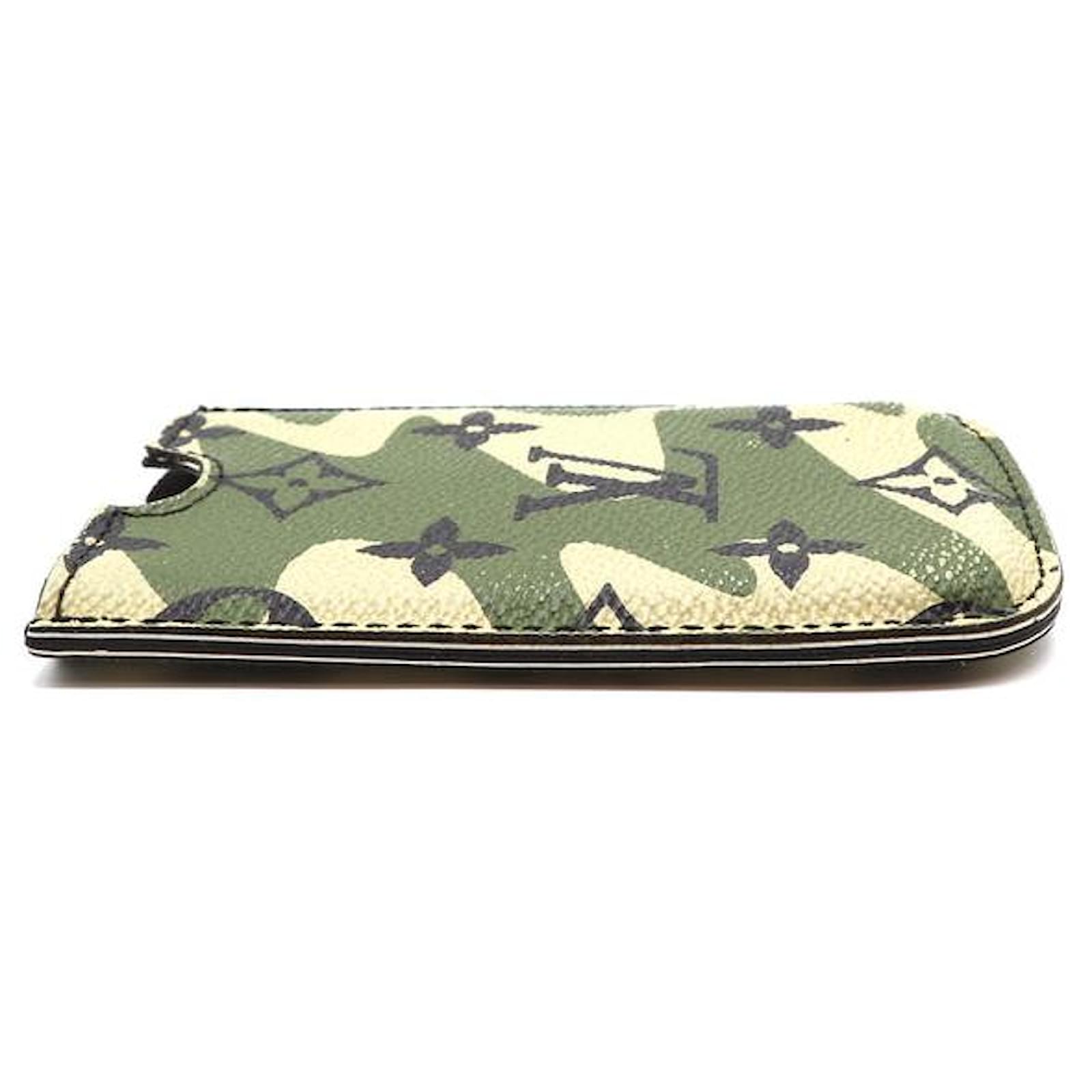 Louis Vuitton Green Monogramouflage Camouflage Phone Case Multiple