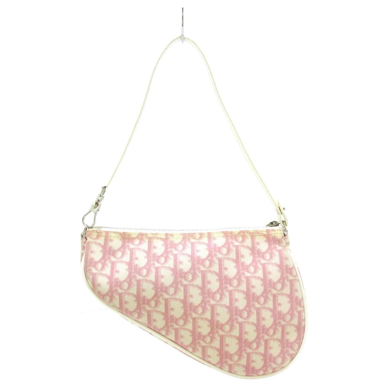 Dior Saddle Pink Cloth ref.545196 - Joli Closet