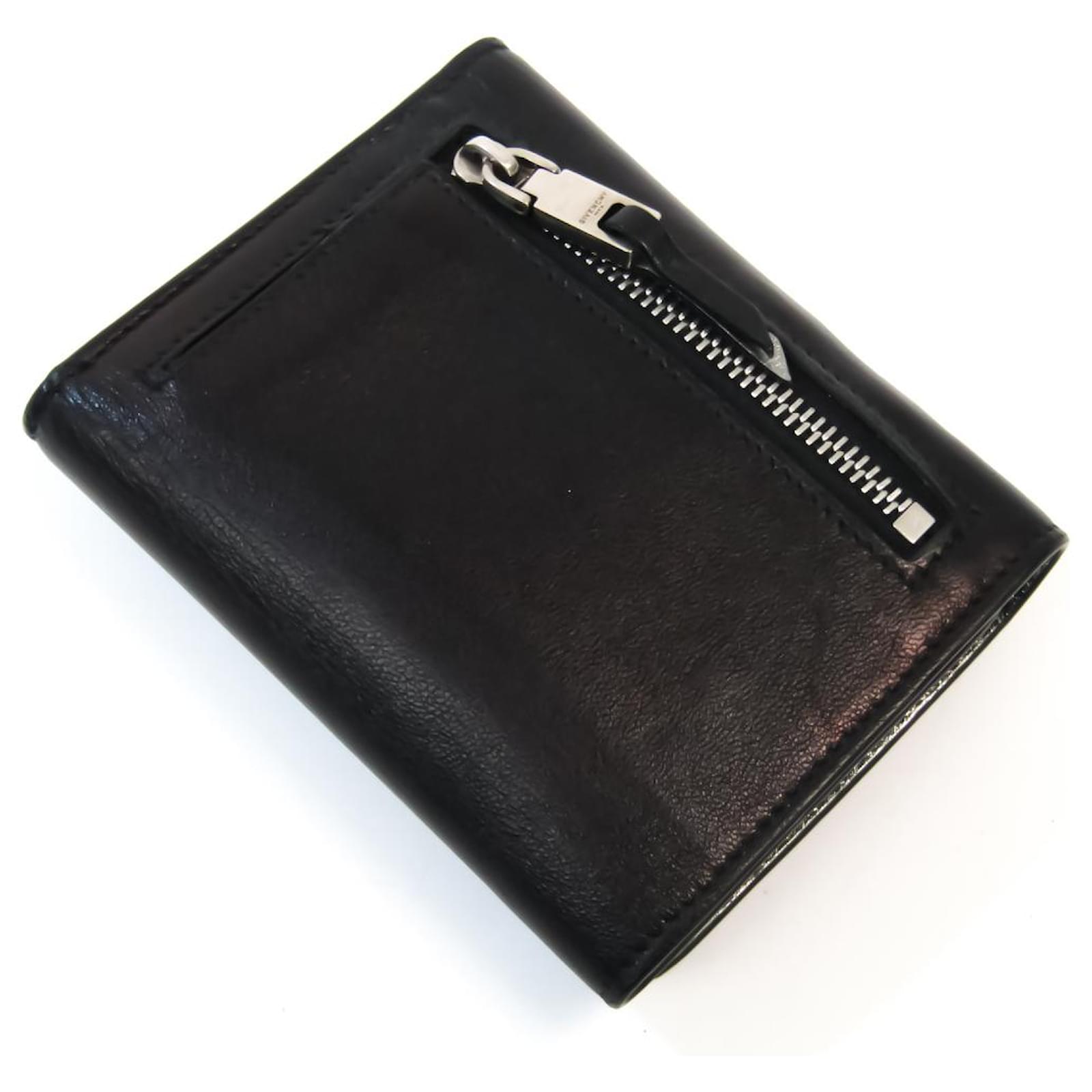 Portefeuille à Trois Volets Pour Homme, Porte-Monnaie En Forme D'aile D