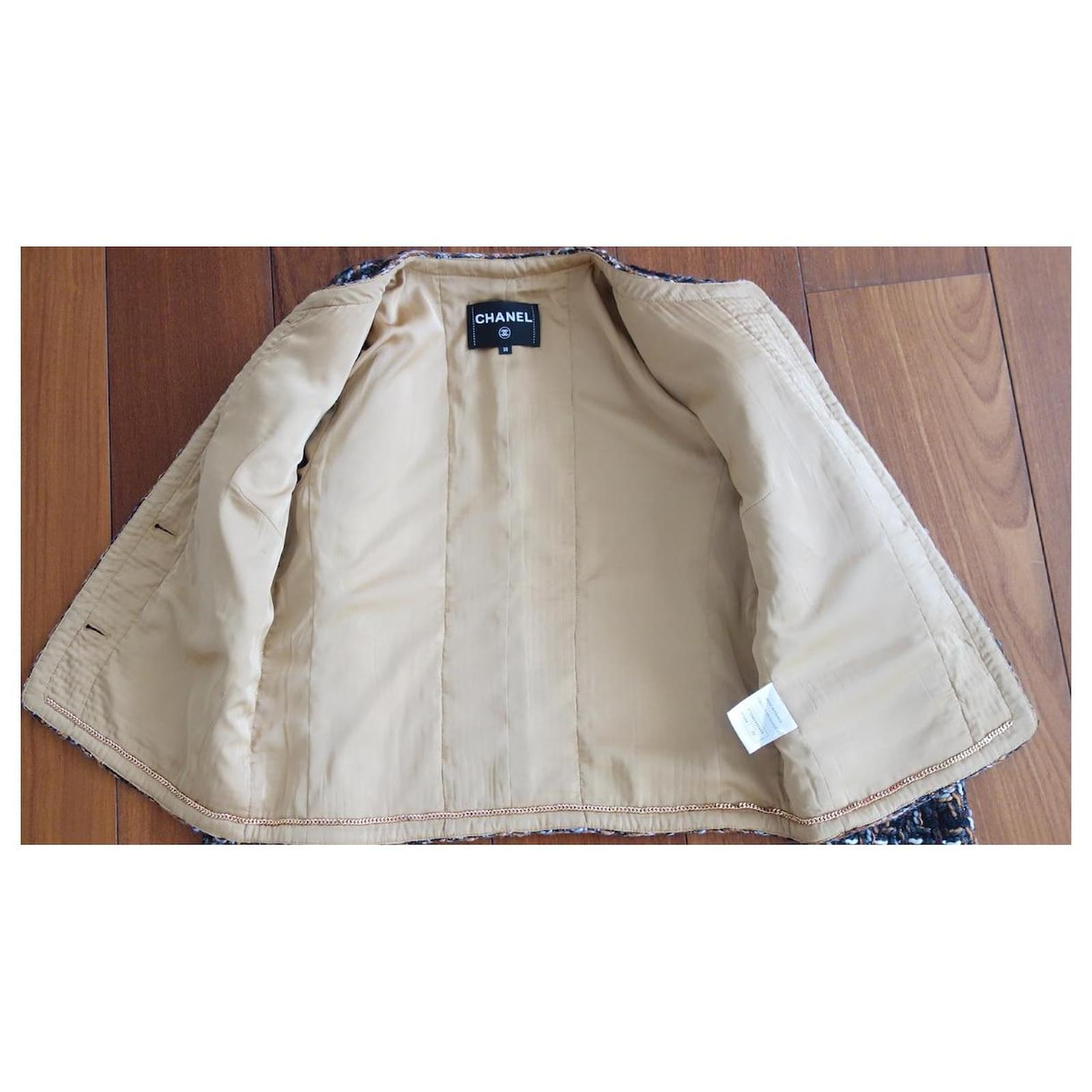 7,2K$ Jewel Buttons Tweed Jacket