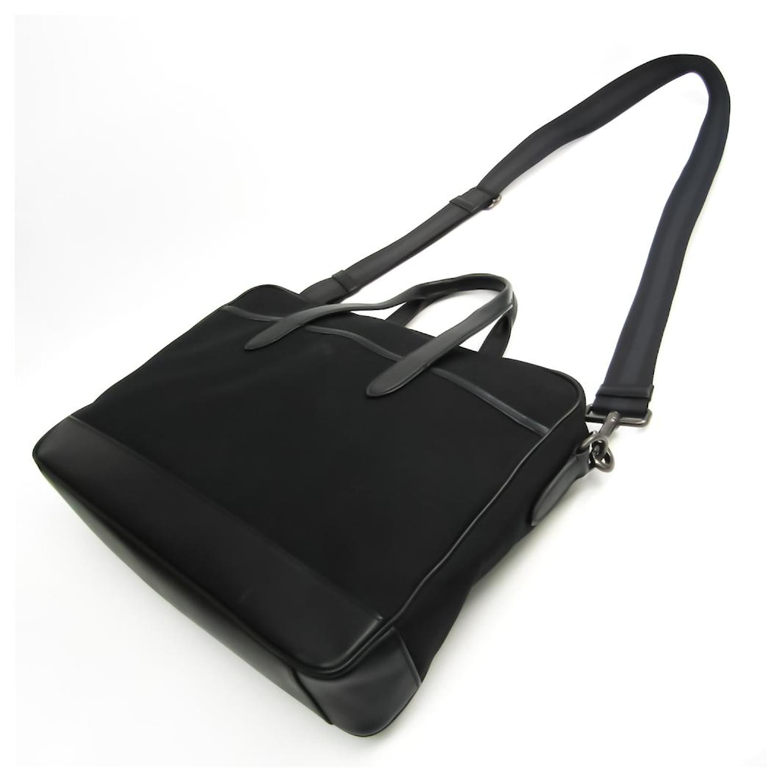 Coach Briefcase Black Cloth ref.546603 Joli Closet