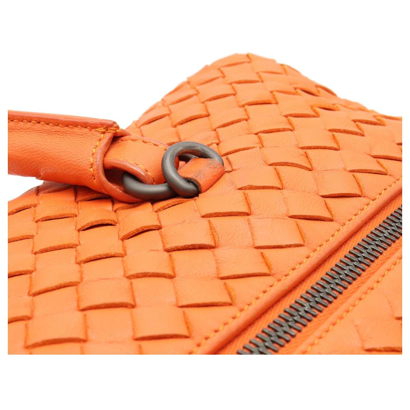 【関税込み】Bottega Veneta オレンジ Intrecciato スライド BOTT-WY1244_V1.jpg