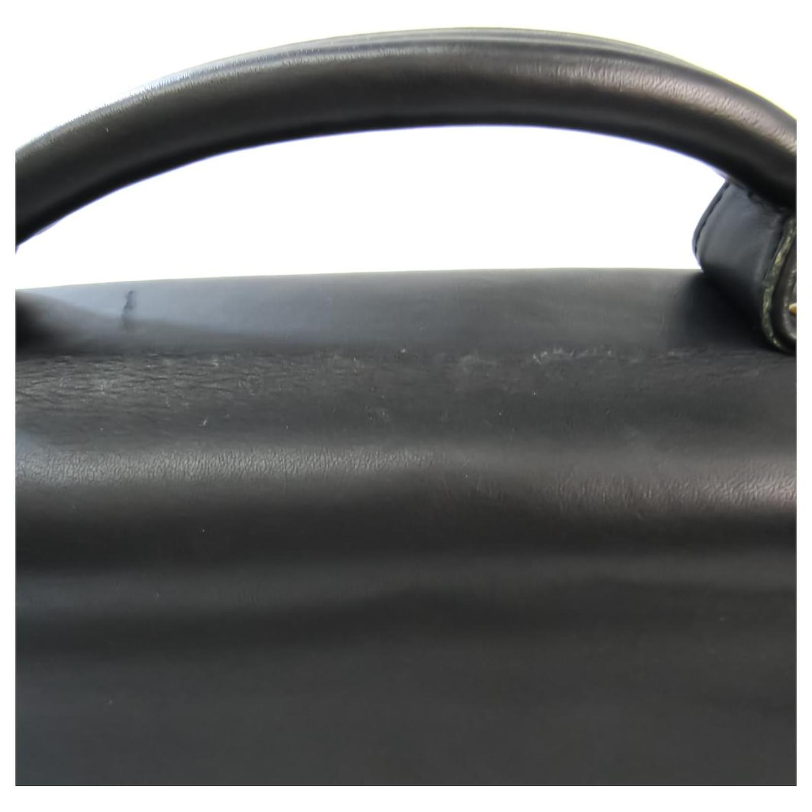 Coach Briefcase Black Leather ref.546675 Joli Closet