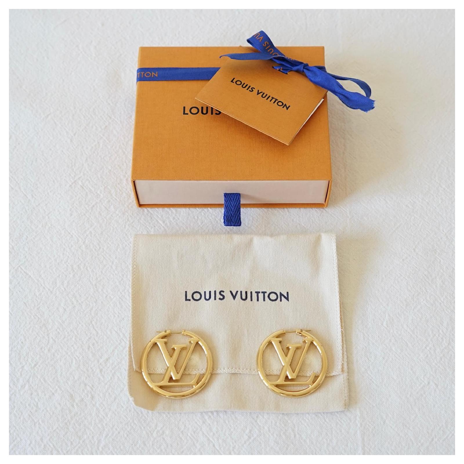 (verkauft) Louis Vuitton Ohrringe - Creolen Louise