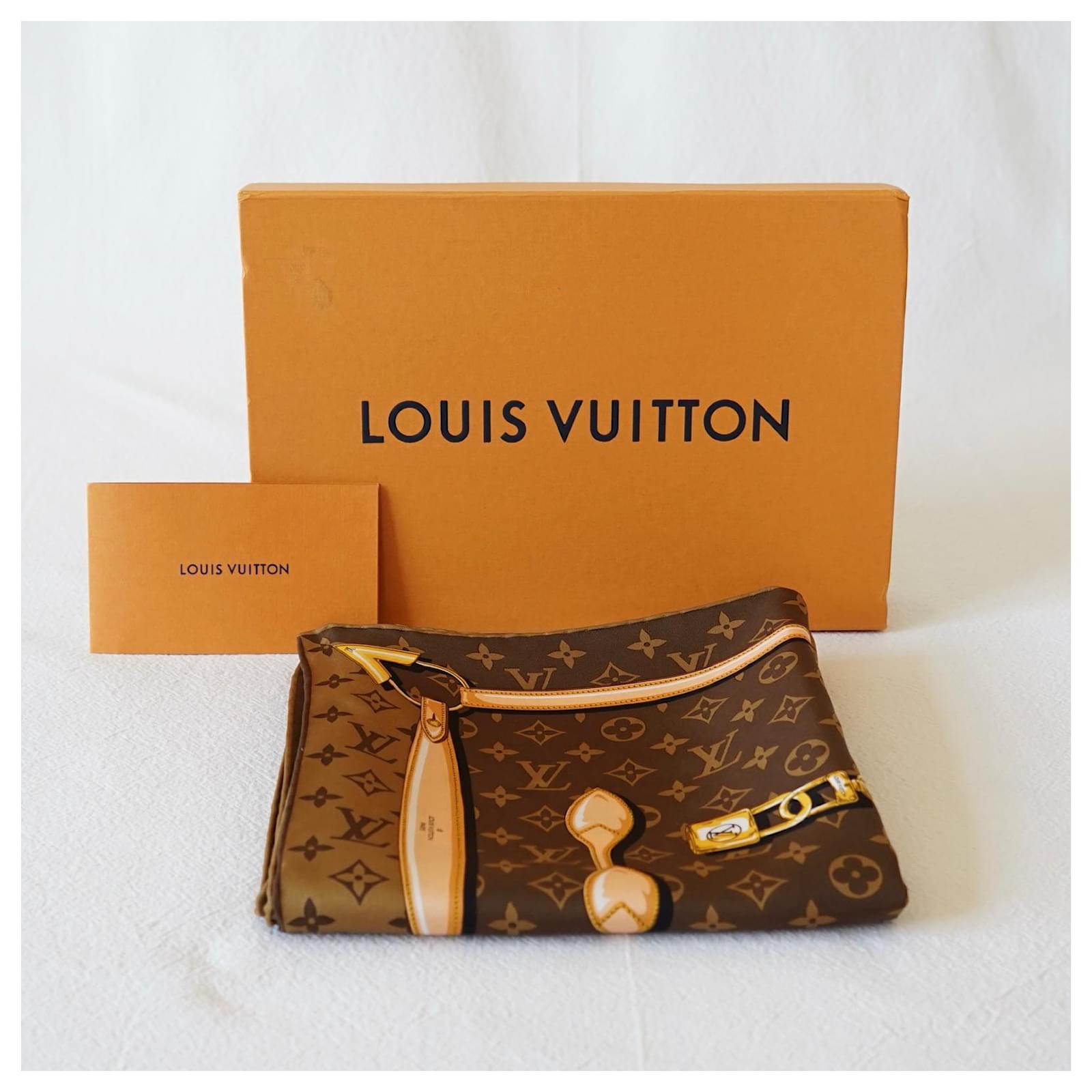 Foulard en soie imprimé - Louis Vuitton – Personal Seller Paris