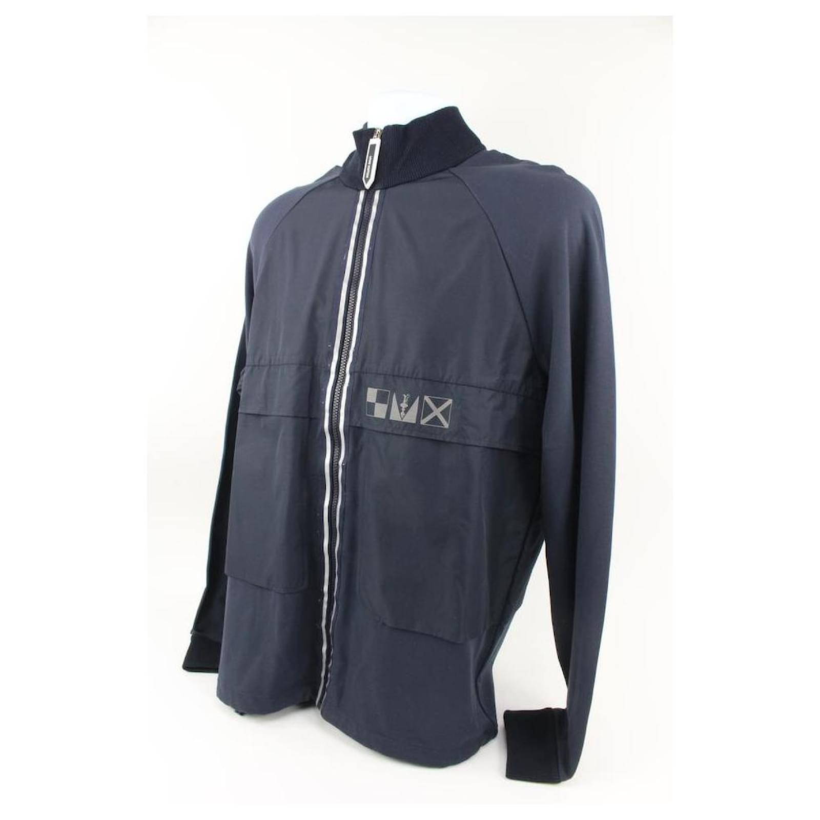 Louis Vuitton Men's Large Navy Blue LV America's Cup Crewneck Sweater  ref.376246 - Joli Closet