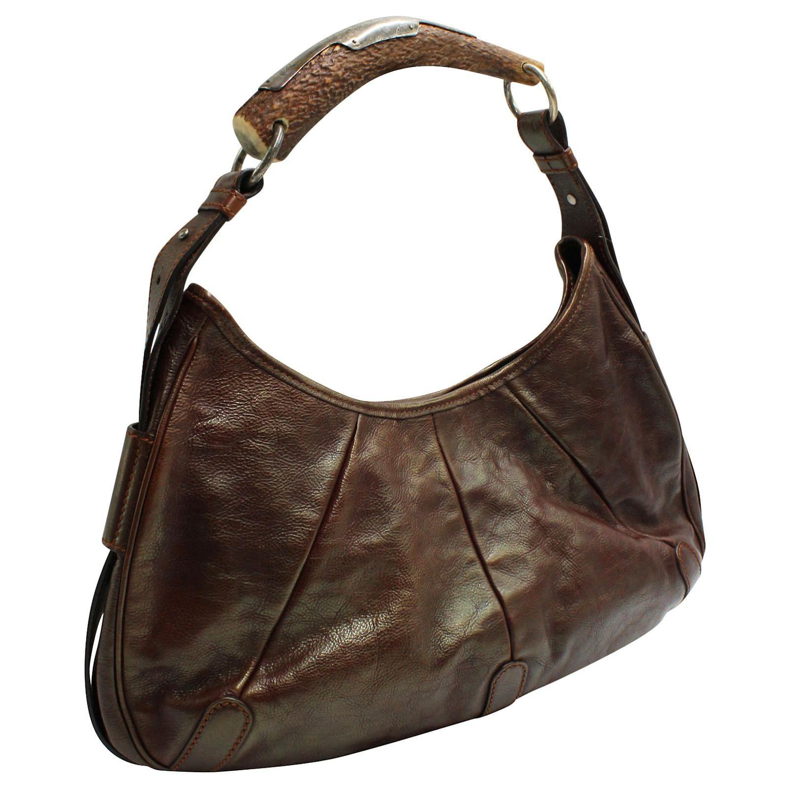 Saint Laurent Medium Babylone Top Handle Bag - Brown Satchels, Handbags -  SNT46071