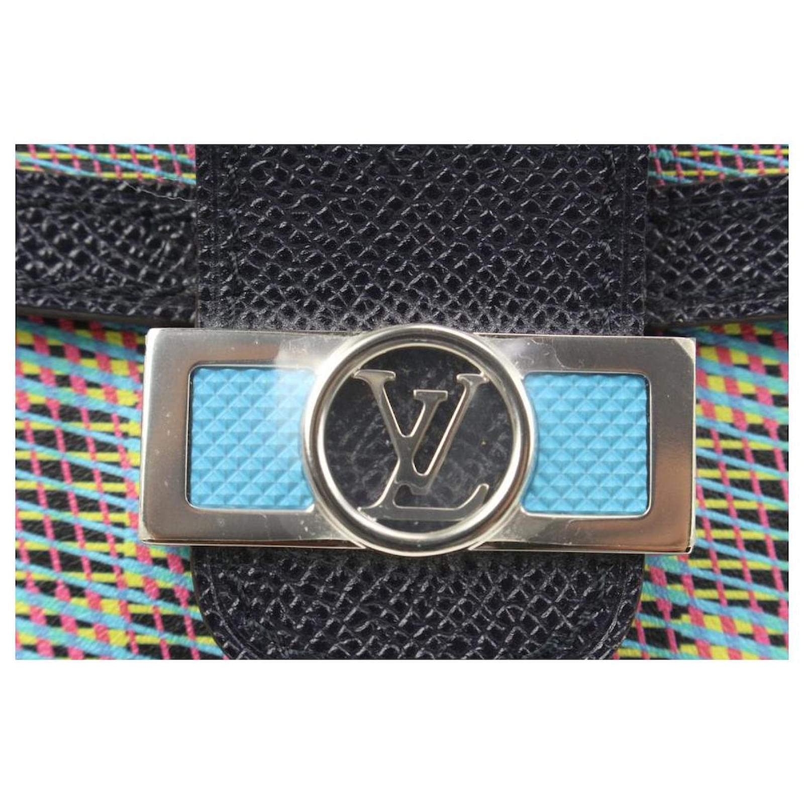 Louis Vuitton Blue Monogram Pop Dauphine Bumbag BB 2way Chain