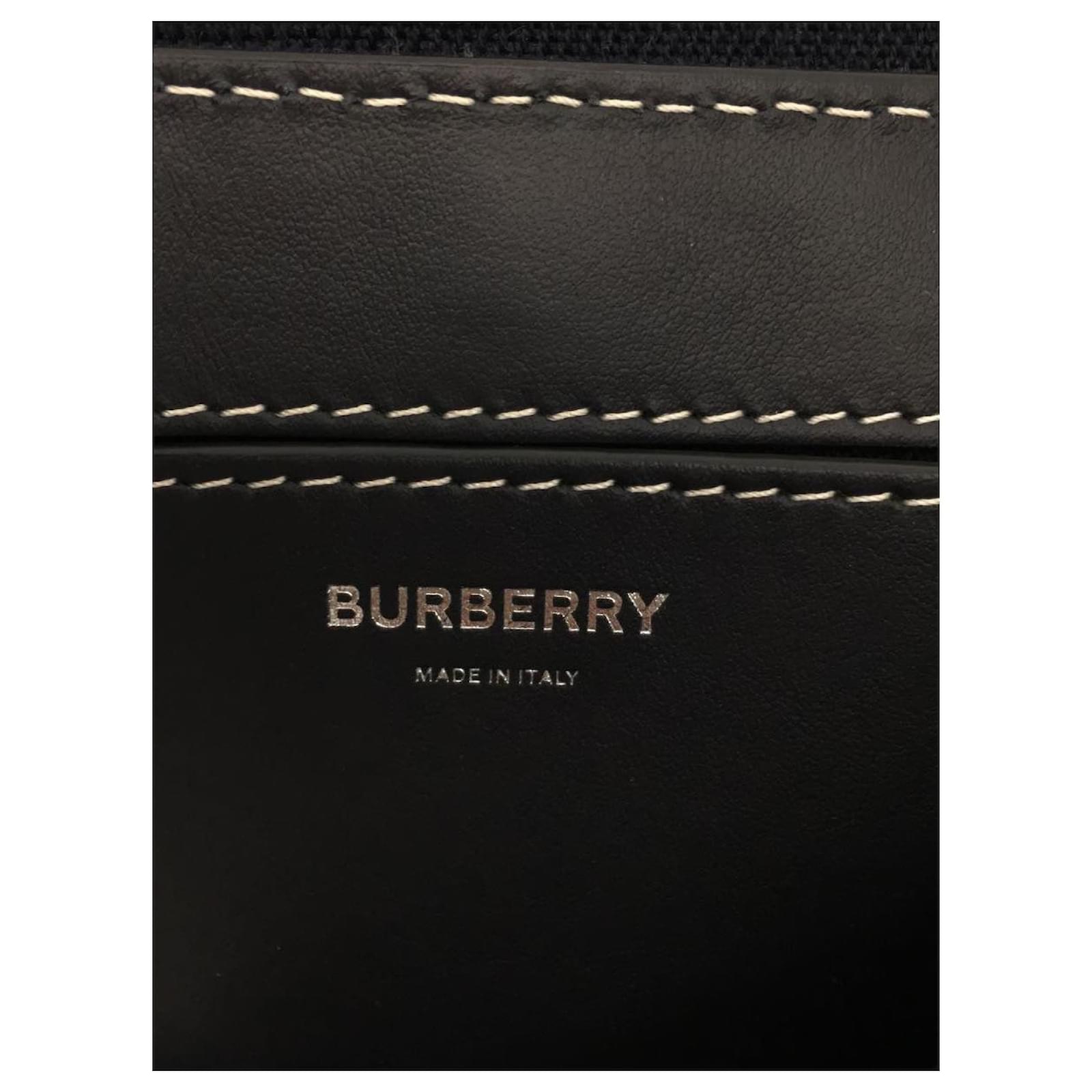 BURBERRY LONDON ◇ NOTE / Note / Shoulder bag / Canvas / NVY 