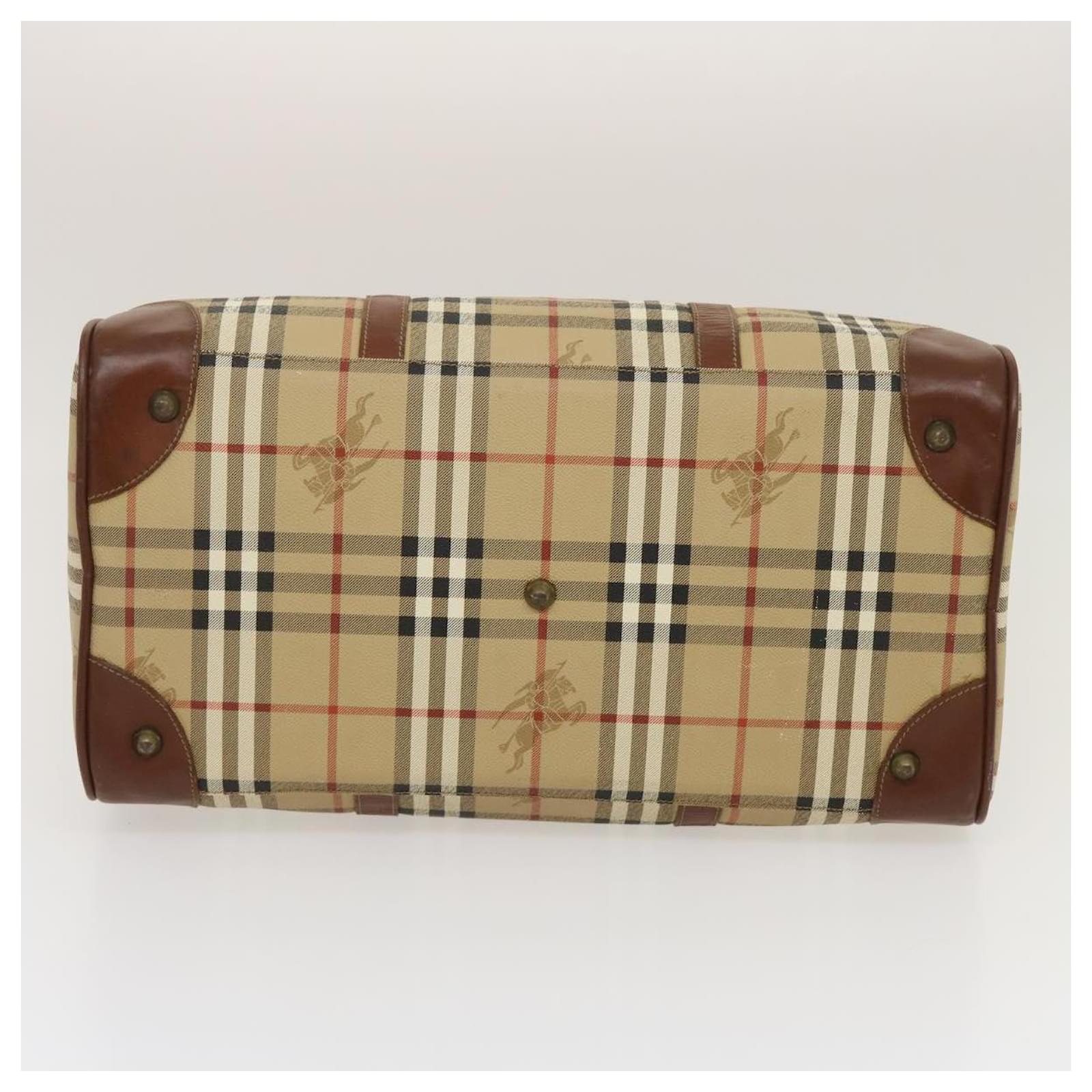 Burberry Travel Bag Beige Cloth ref.550653 - Joli Closet