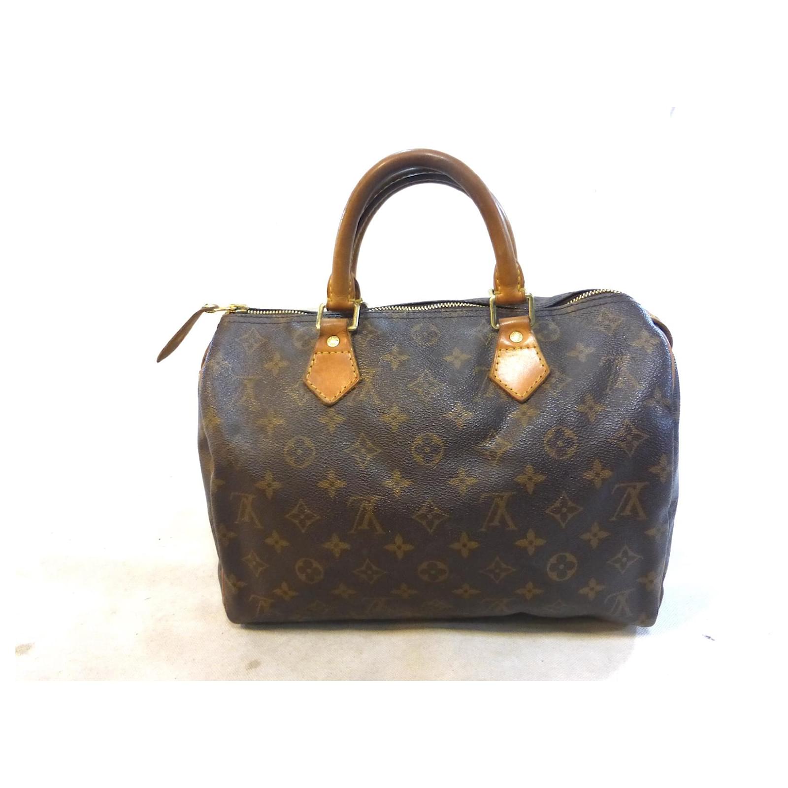 Louis Vuitton Speedy 30 Monogram Brown Leather ref.550802 - Joli Closet