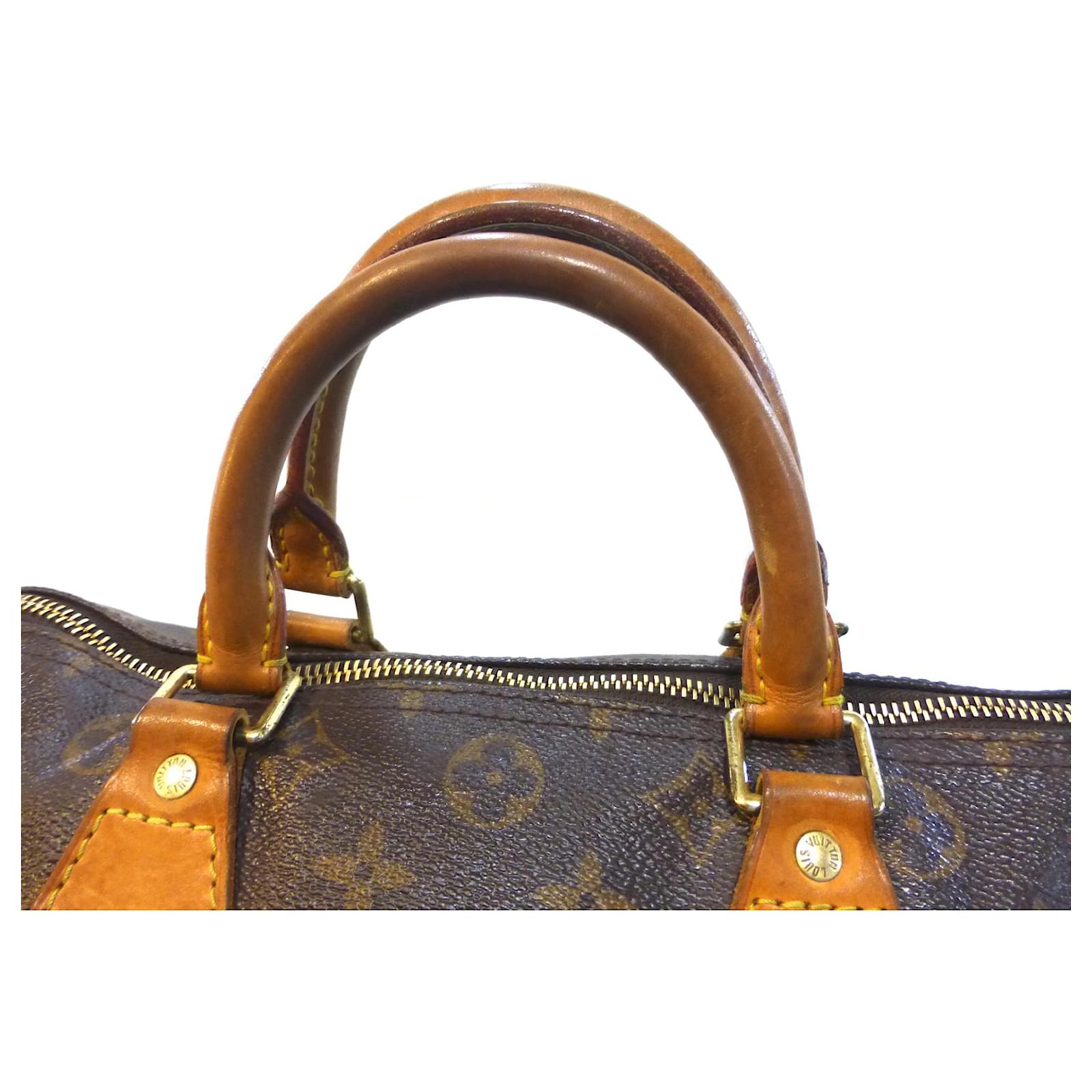 Louis Vuitton Speedy 30 Monogram Brown Leather ref.550802 - Joli