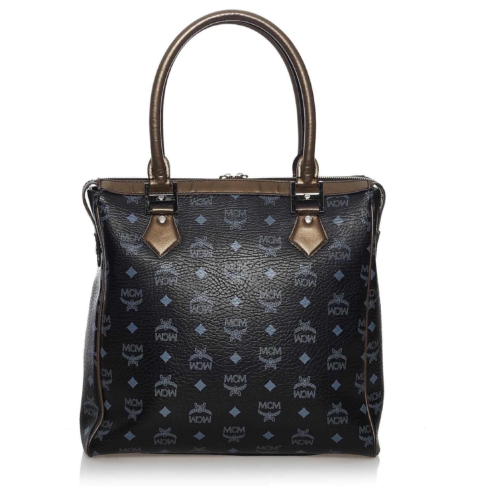 小物 MCM Visetos Princess Lion Leather MCM | Pink Lion Boston Bag – TAO SSI