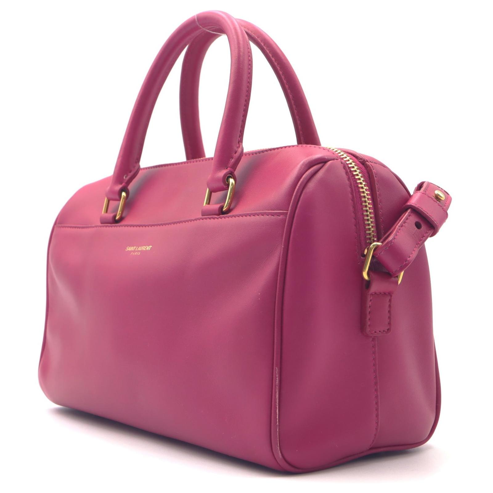 Saint Laurent 504924 0hg0n 6805 2way Bag Handbag Shoulder Bag Leather Women Red