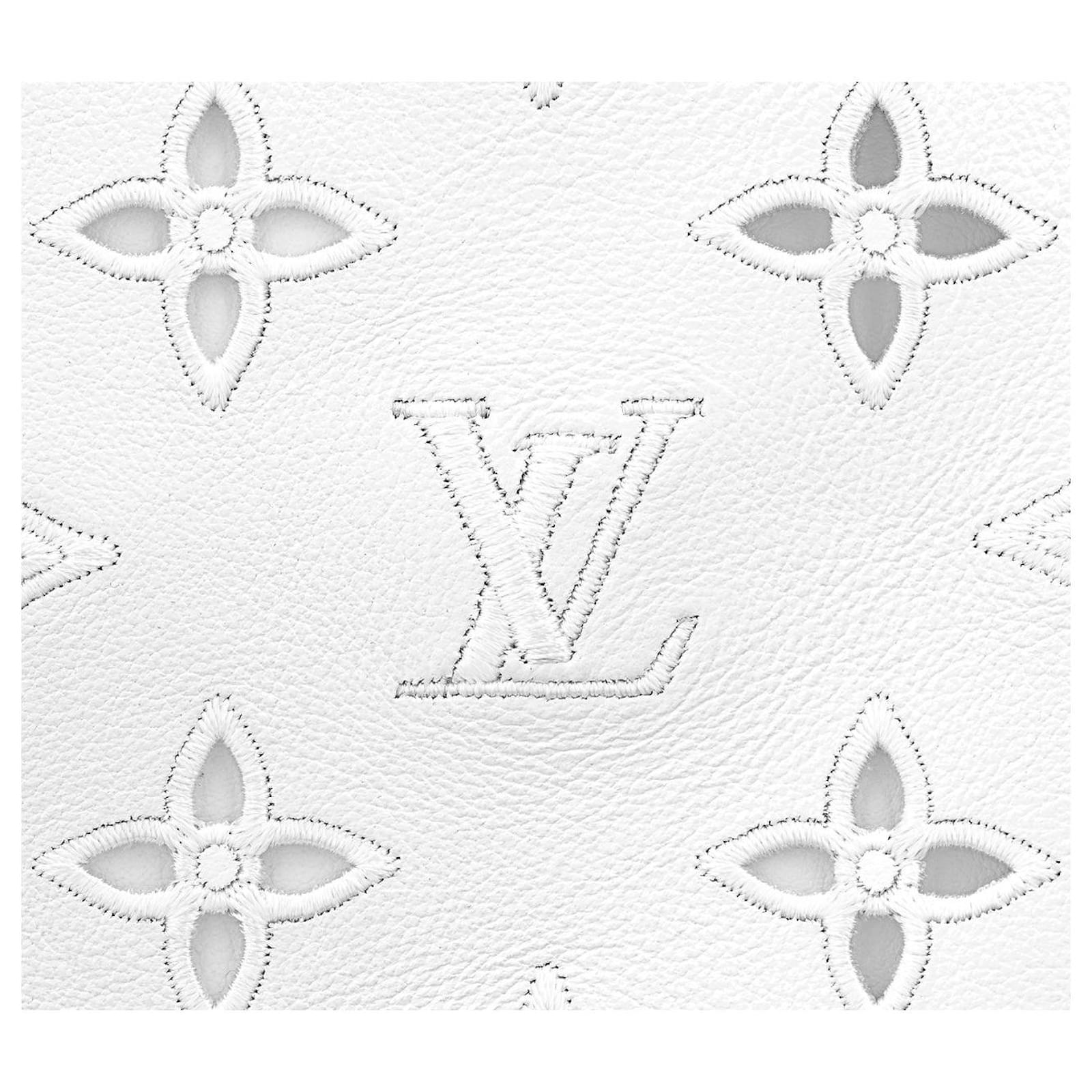 Louis Vuitton white NéoNoé Bucket Bag