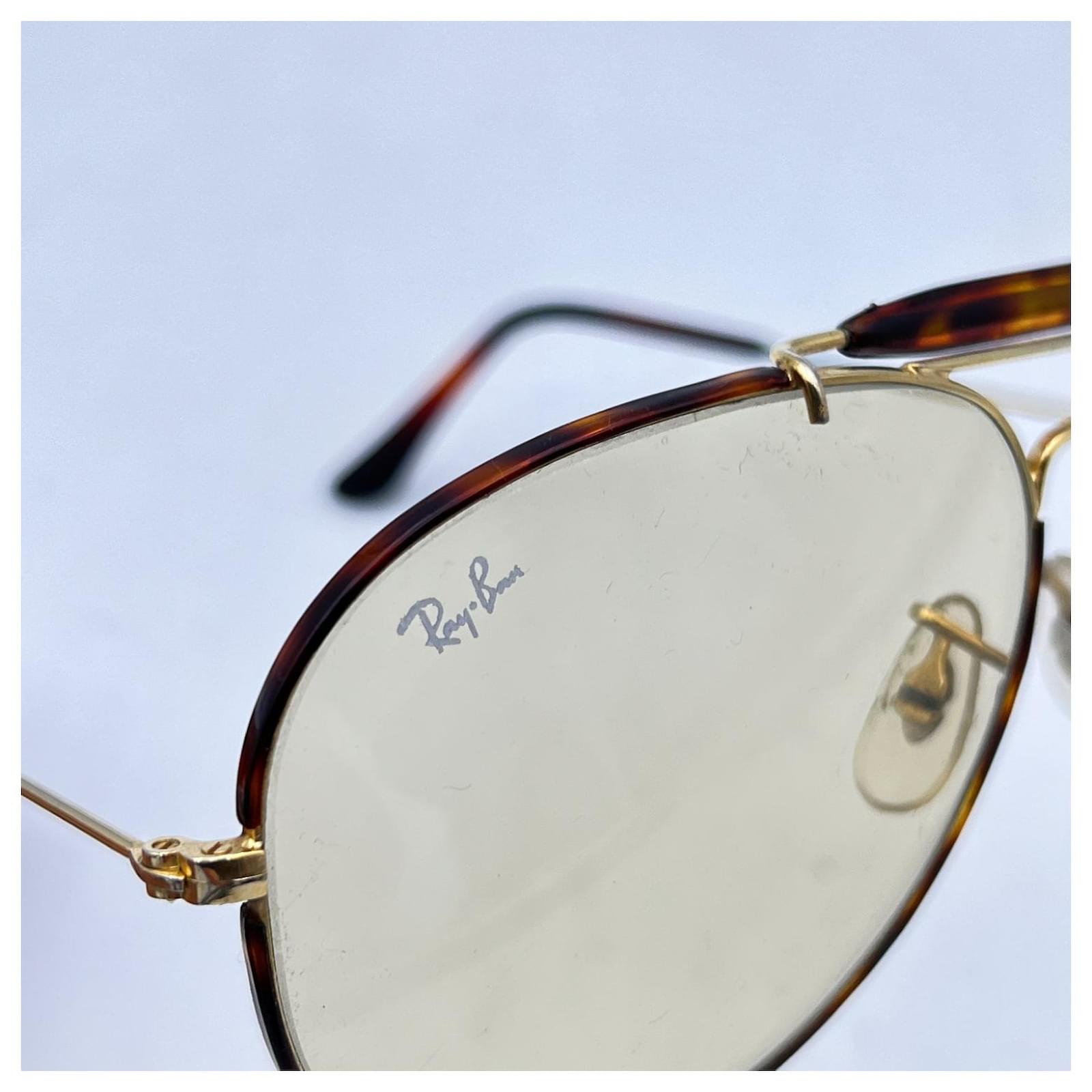 Ray-Ban Bausch & Lomb Vintage Gold Outdoorsman Aviator