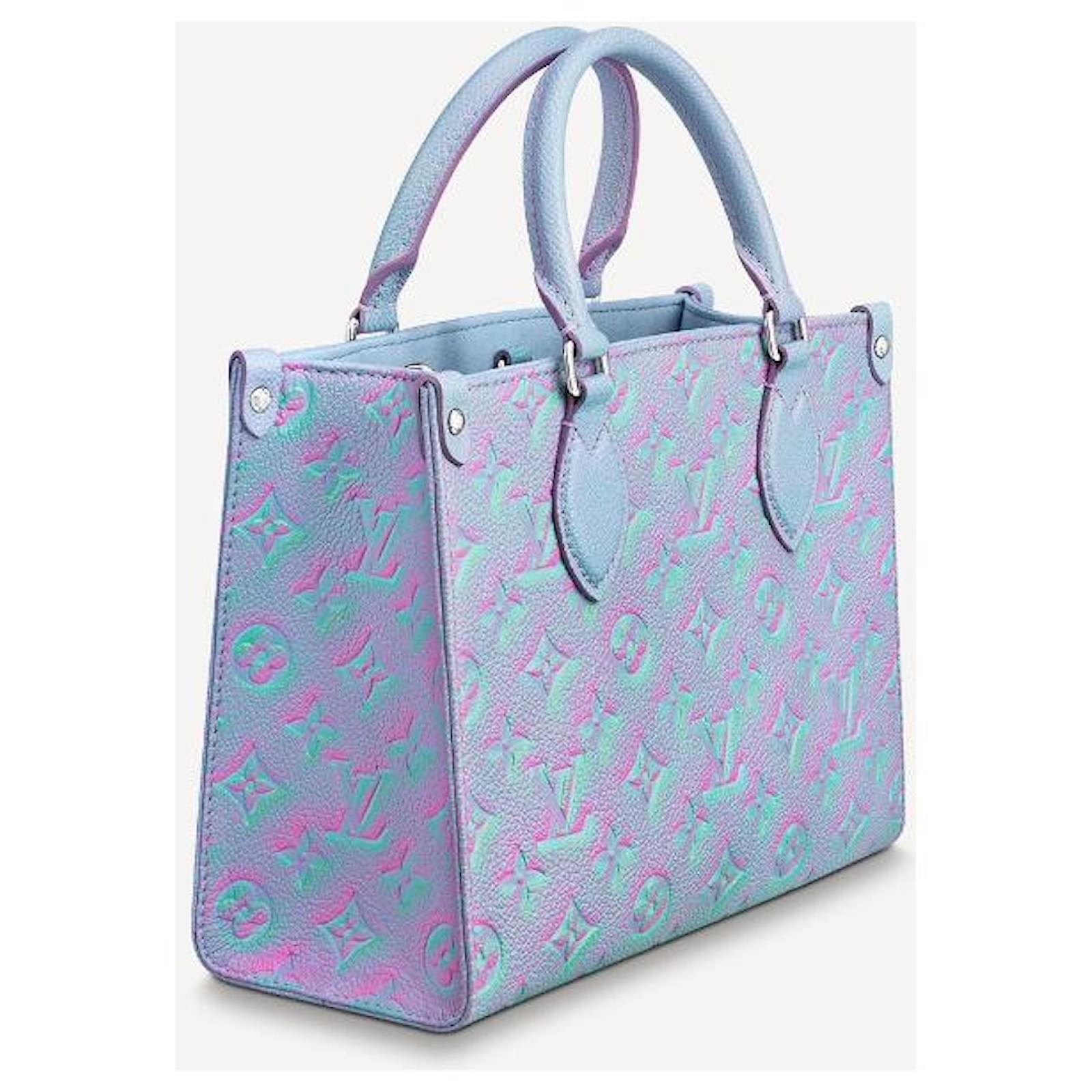 Louis Vuitton LV Onthego PM Stardust pink leather ref.552869 - Joli Closet