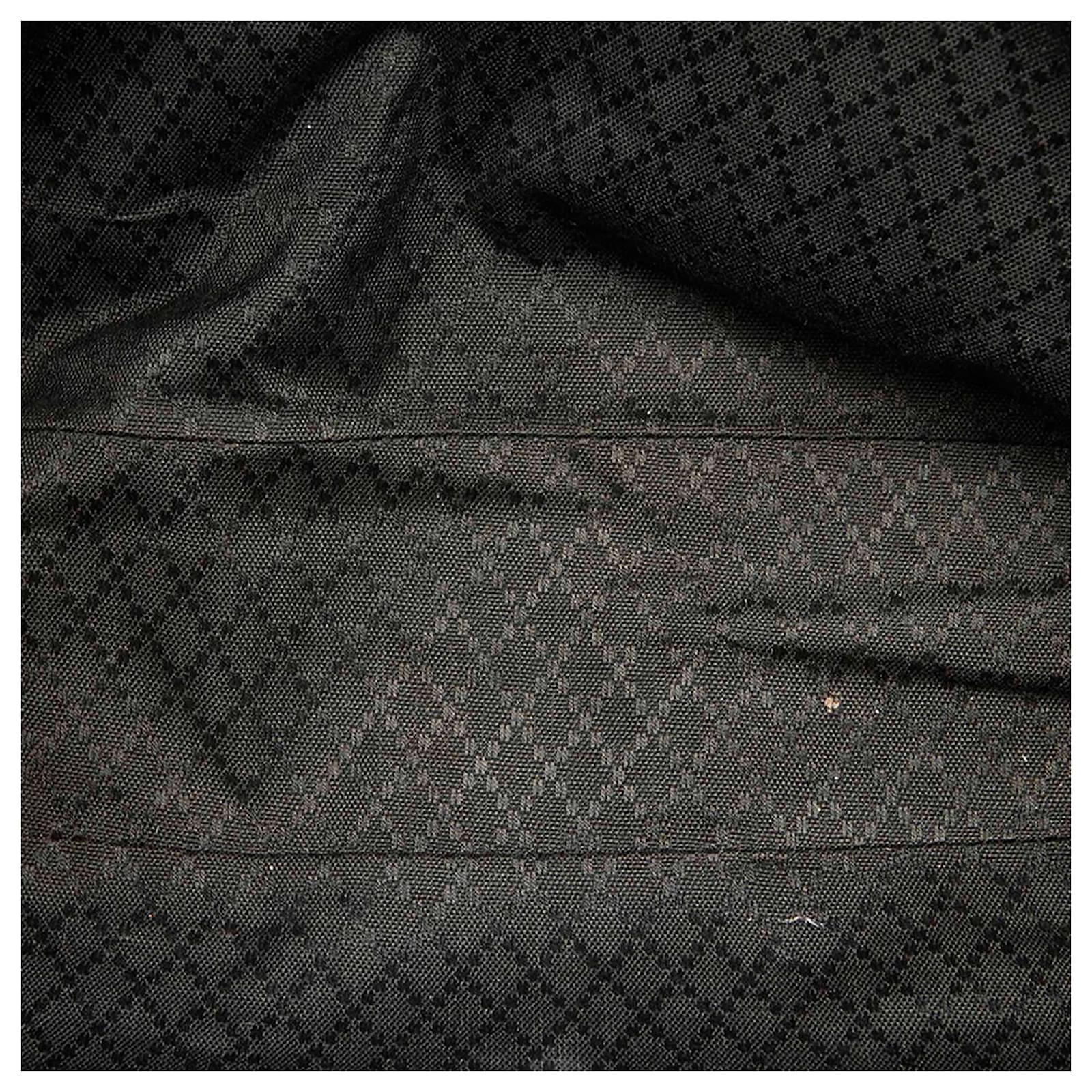 Gucci Black Bamboo Nylon Satchel Cloth ref.554160 - Joli Closet