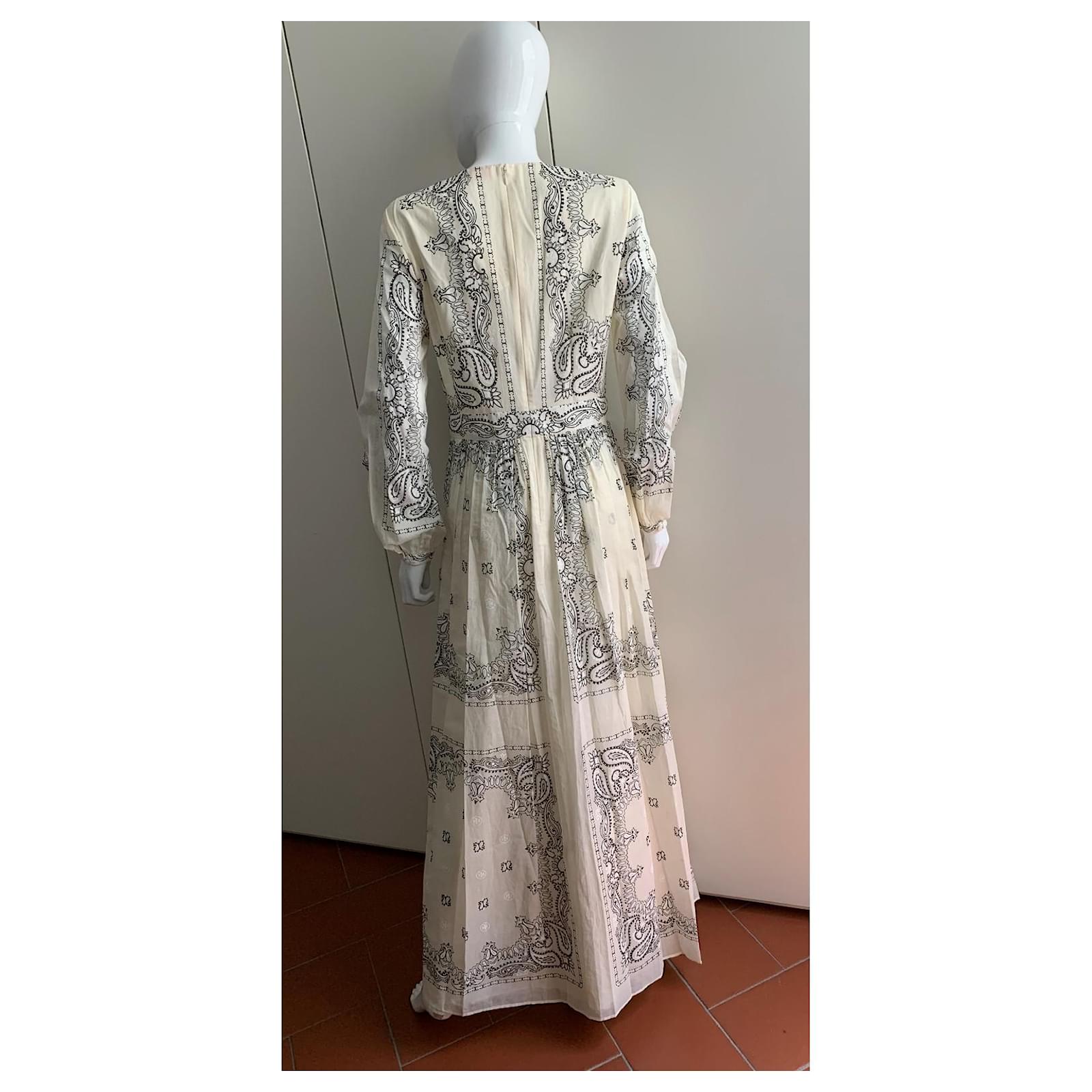 Tory Burch Cotton voile printed bandana dress Multiple