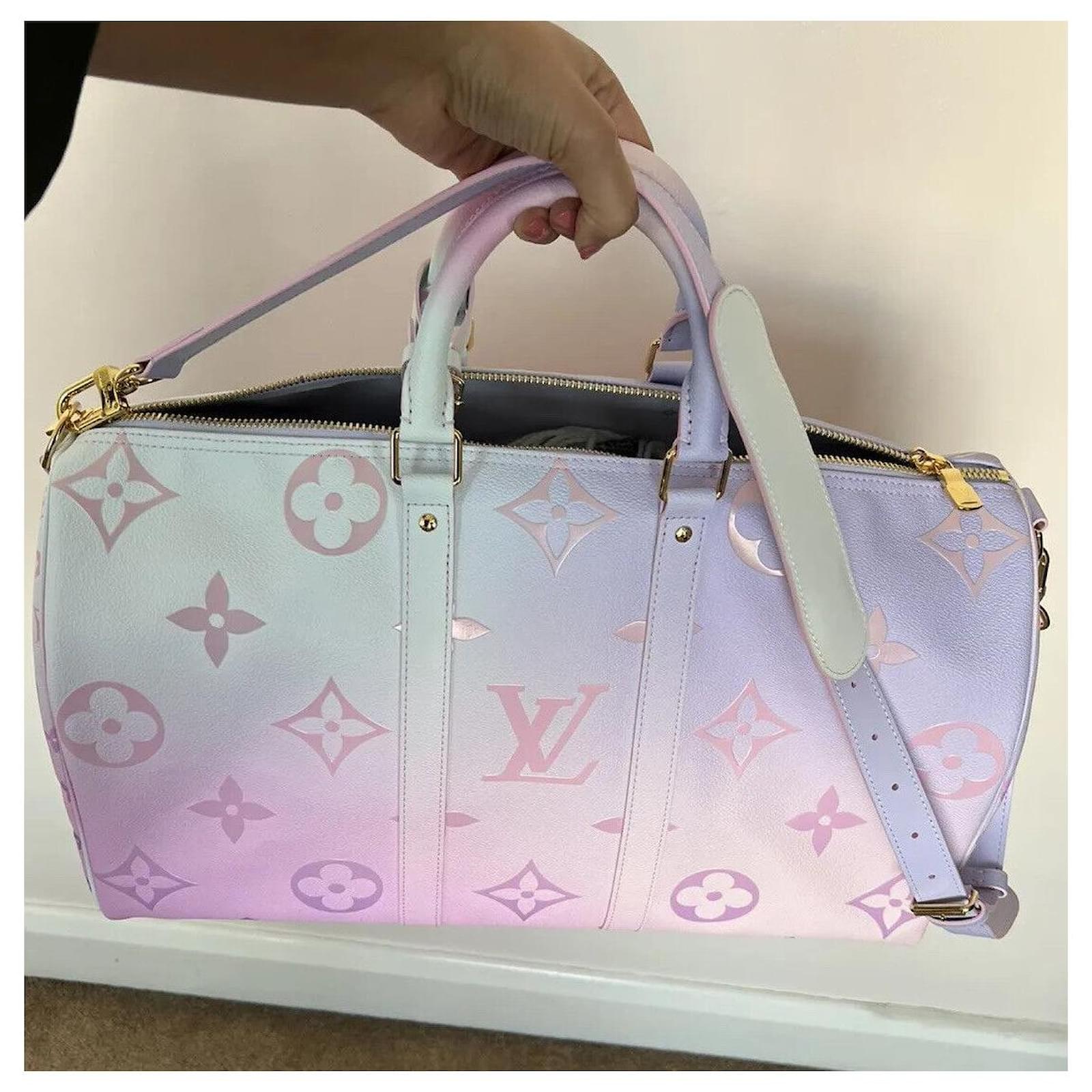 Louis Vuitton Keepall 45 ‘Spring in the City’ in Sunrise Pastel