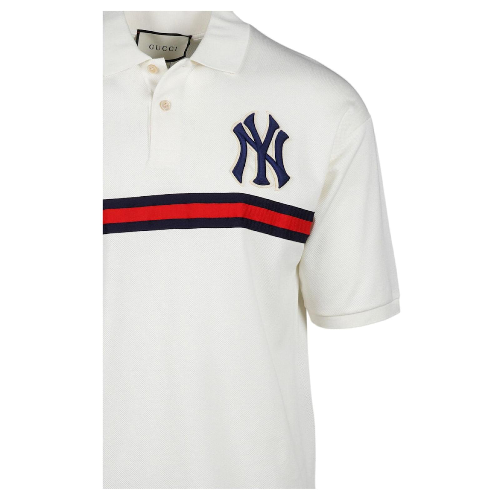 Gucci New York Yankees Embroidered Shirt