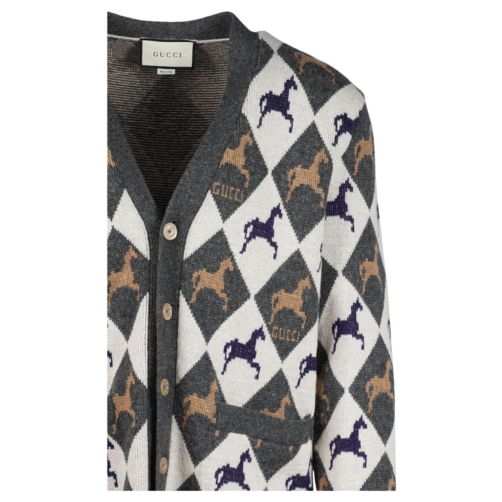 Gucci horse cardigan sale