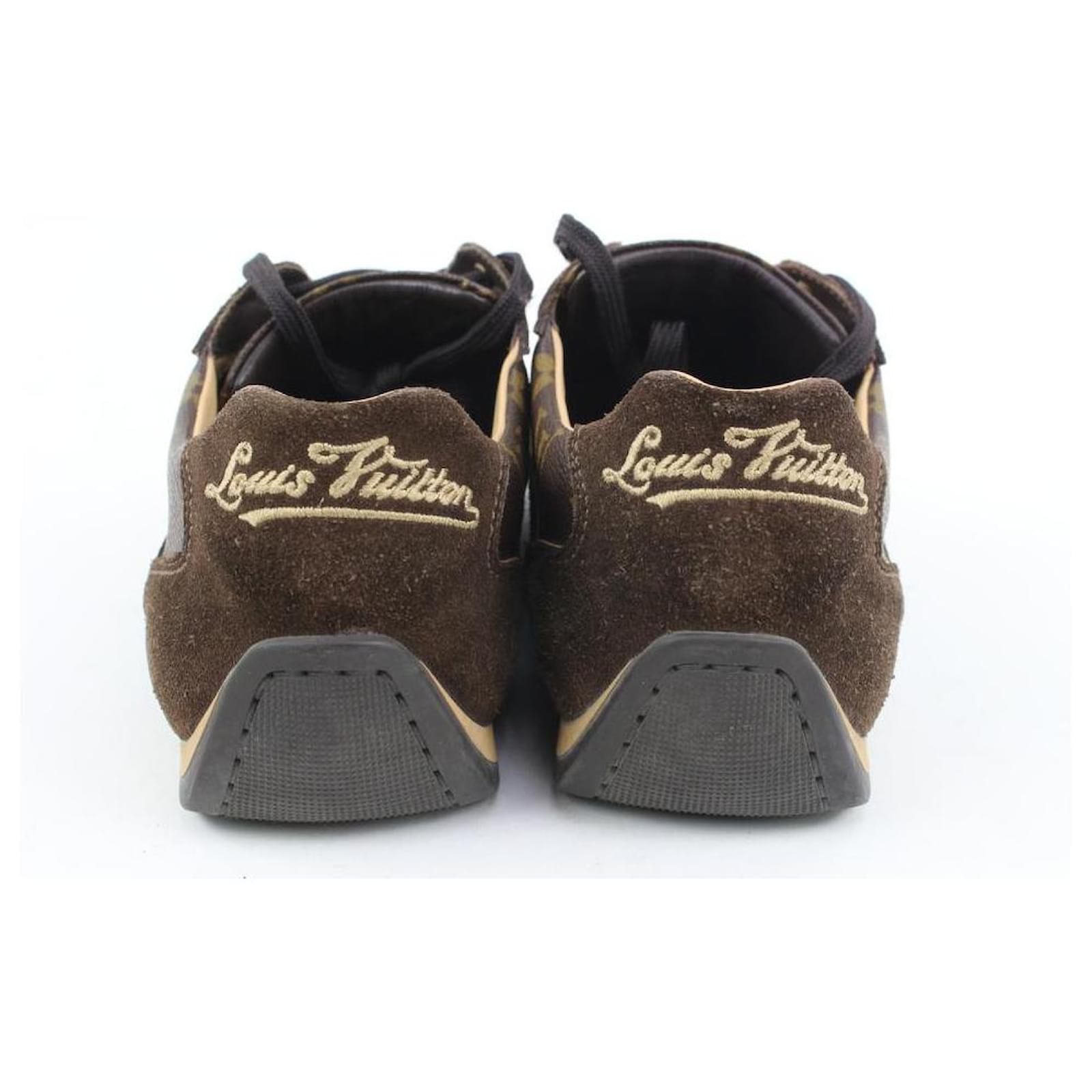 Louis Vuitton Brown California Python Skin Men Sneakers ref.570447 - Joli  Closet