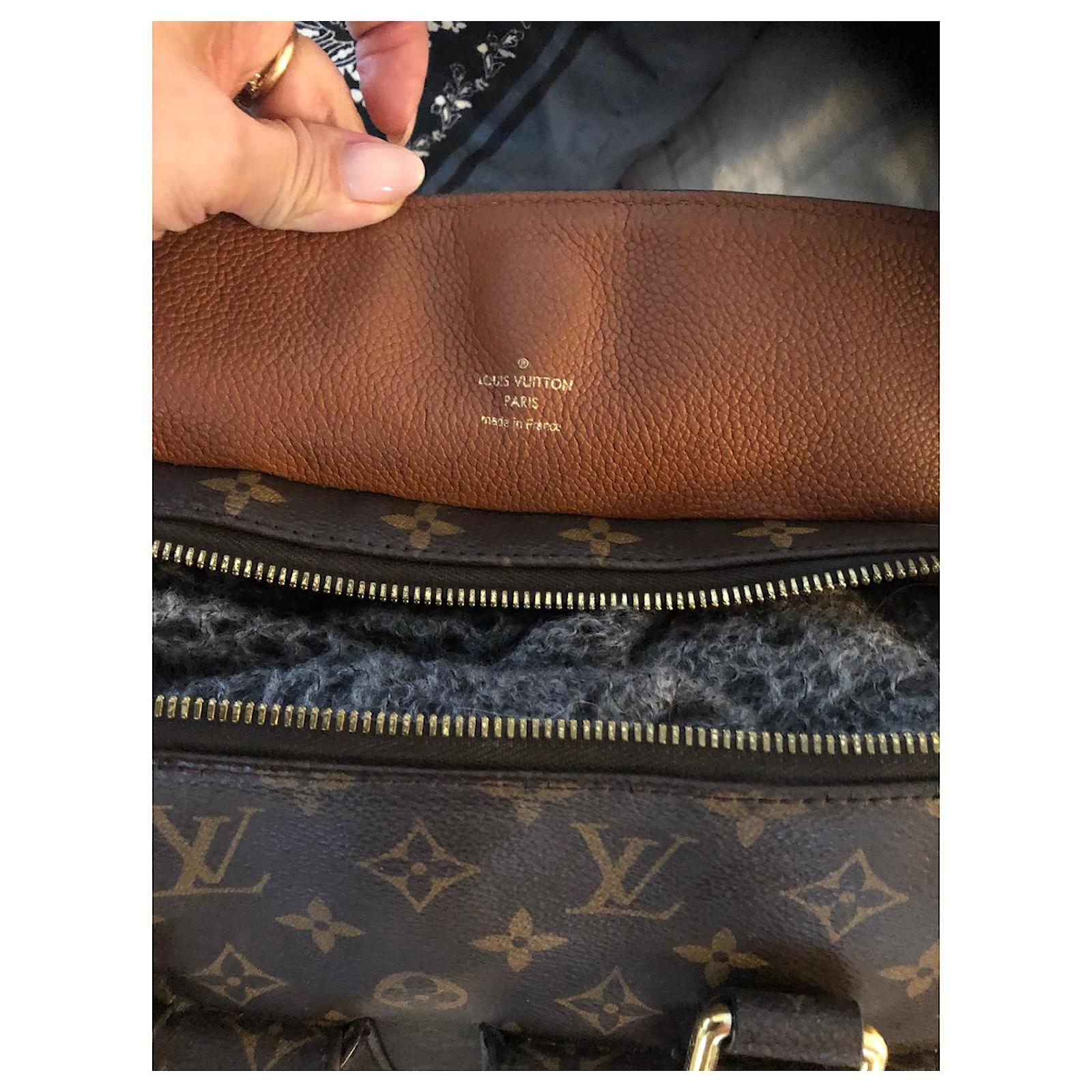 Louis Vuitton Manhattan Monogram 2017 Brown Cloth ref.556848