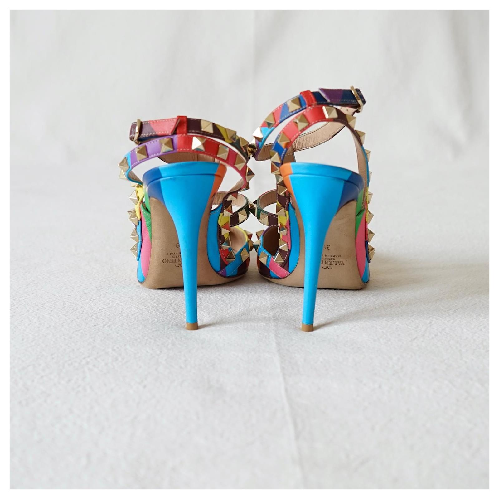 Valentino rainbow sale heels