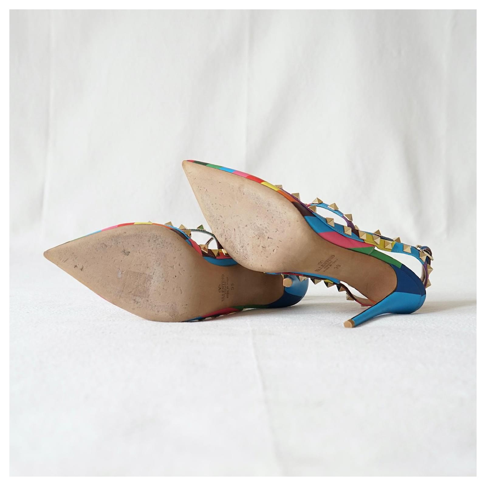 VALENTI Revo2 美品 Valentino Garavani Limited edition 1973 rainbow rockstud