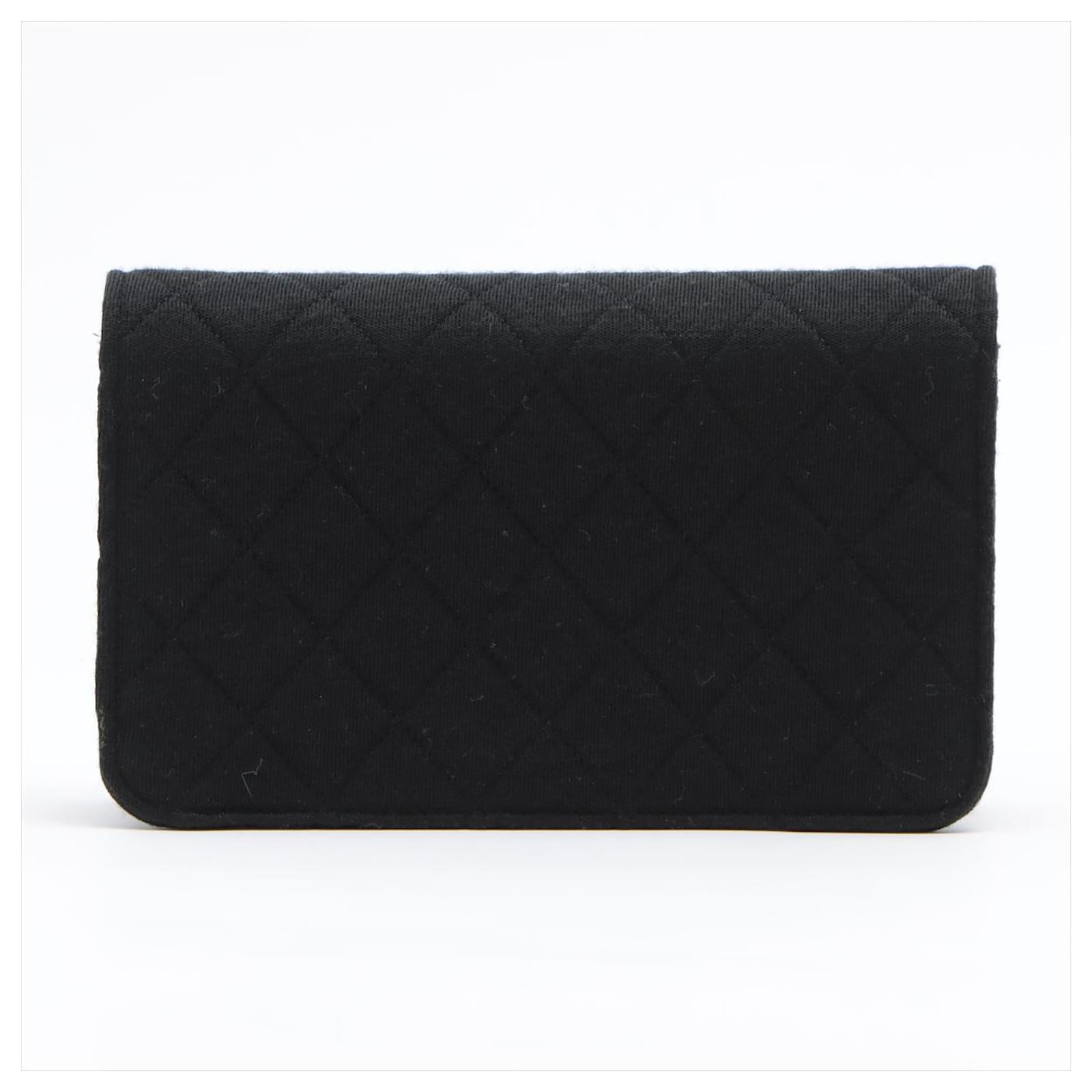 Chanel Wallet on Chain Black Suede ref.558227 Joli Closet
