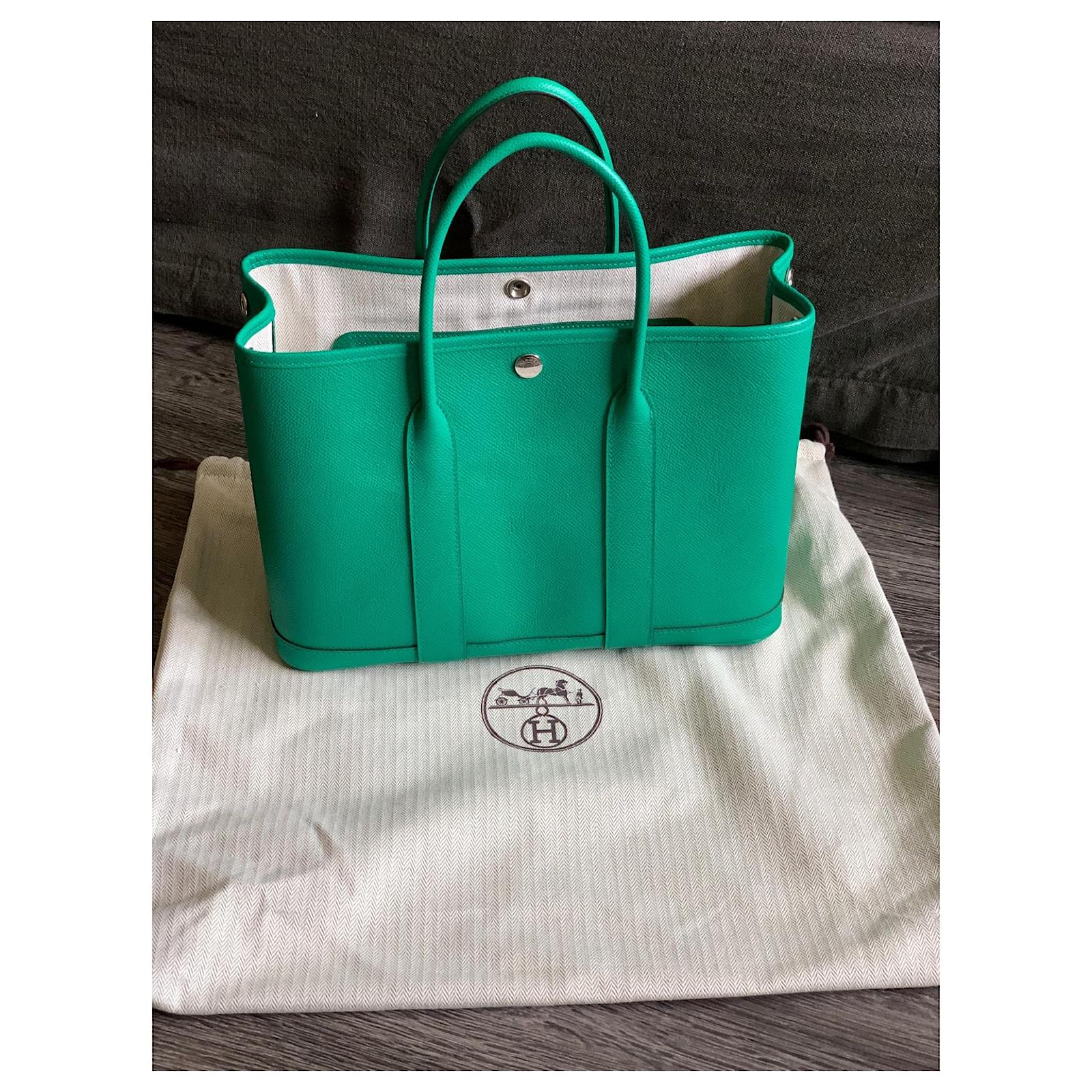 【超希少なグリーン】★HERMES★GARDEN PARTY 30ハンドバッグ Hermès specialty store AVENUE – AVENUE TOKYO