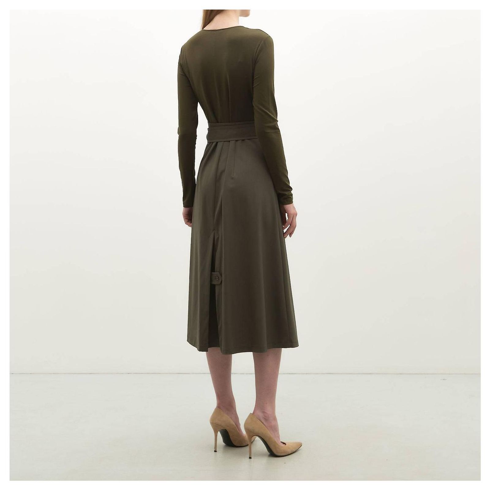 Robe MAX MARA Taille 40 – Longueur Genou – Multicouleur Viscose – Occasion Parfait état